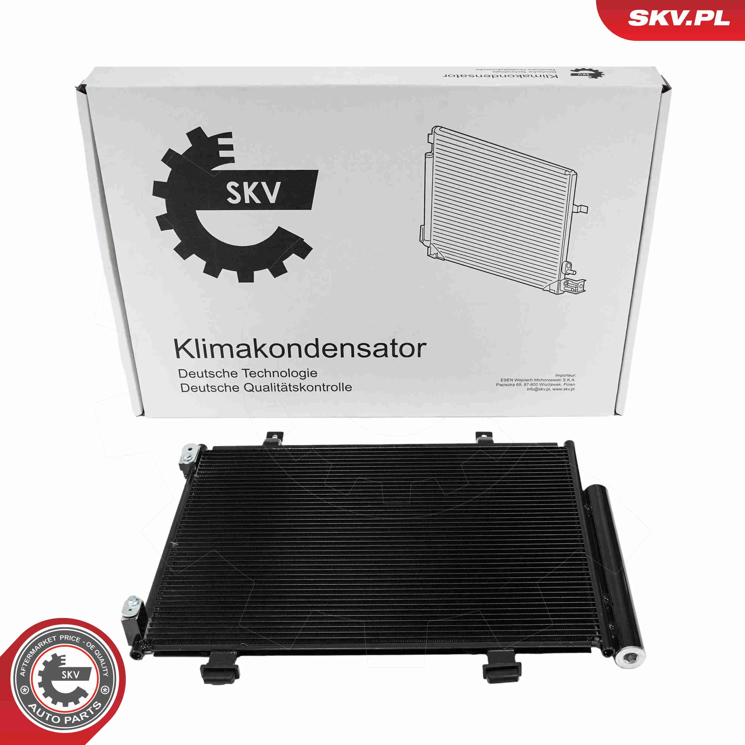 Kondensator, Klimaanlage ESEN SKV 86SKV359