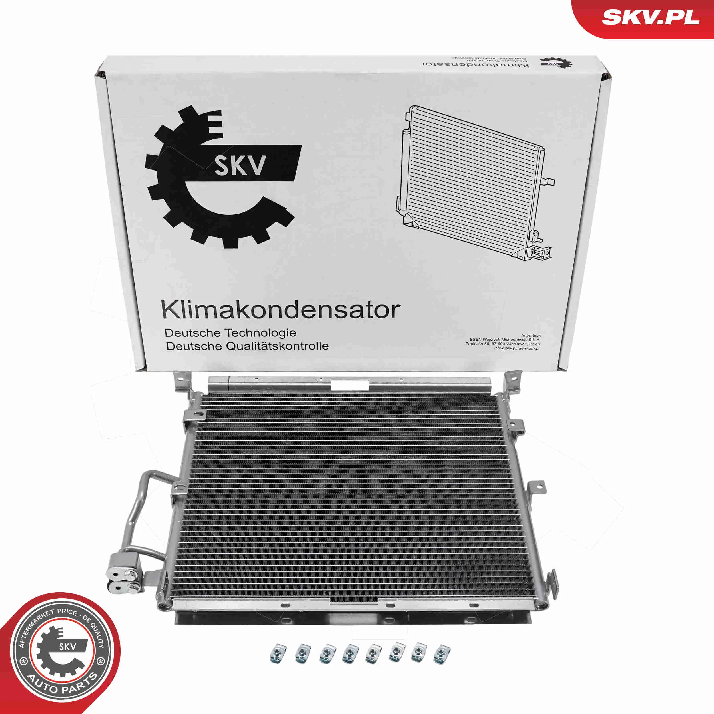 Kondensator, Klimaanlage ESEN SKV 86SKV365