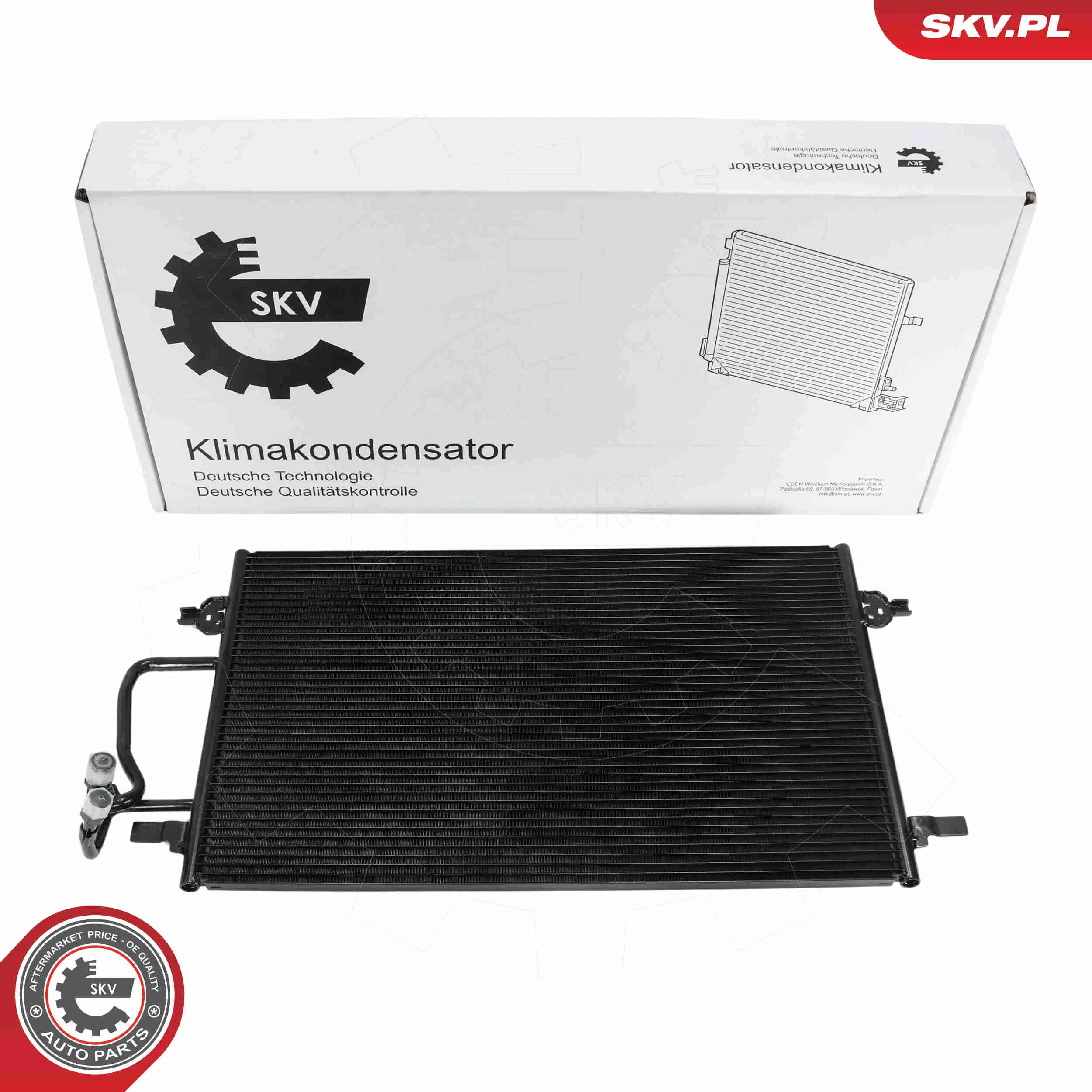 Kondensator, Klimaanlage ESEN SKV 86SKV377