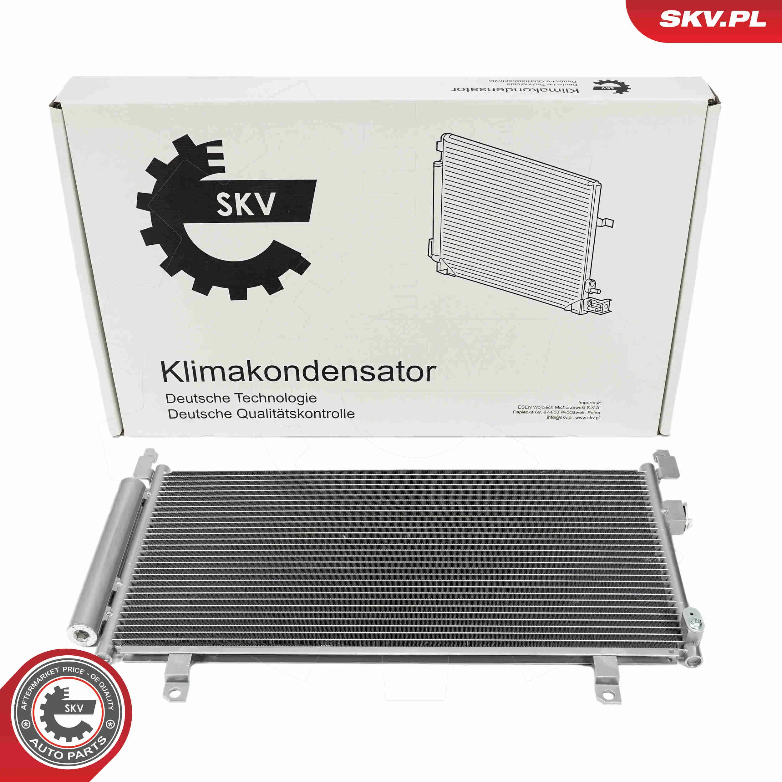 Kondensator, Klimaanlage ESEN SKV 86SKV383