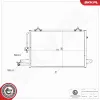 Kondensator, Klimaanlage ESEN SKV 86SKV384 Bild Kondensator, Klimaanlage ESEN SKV 86SKV384