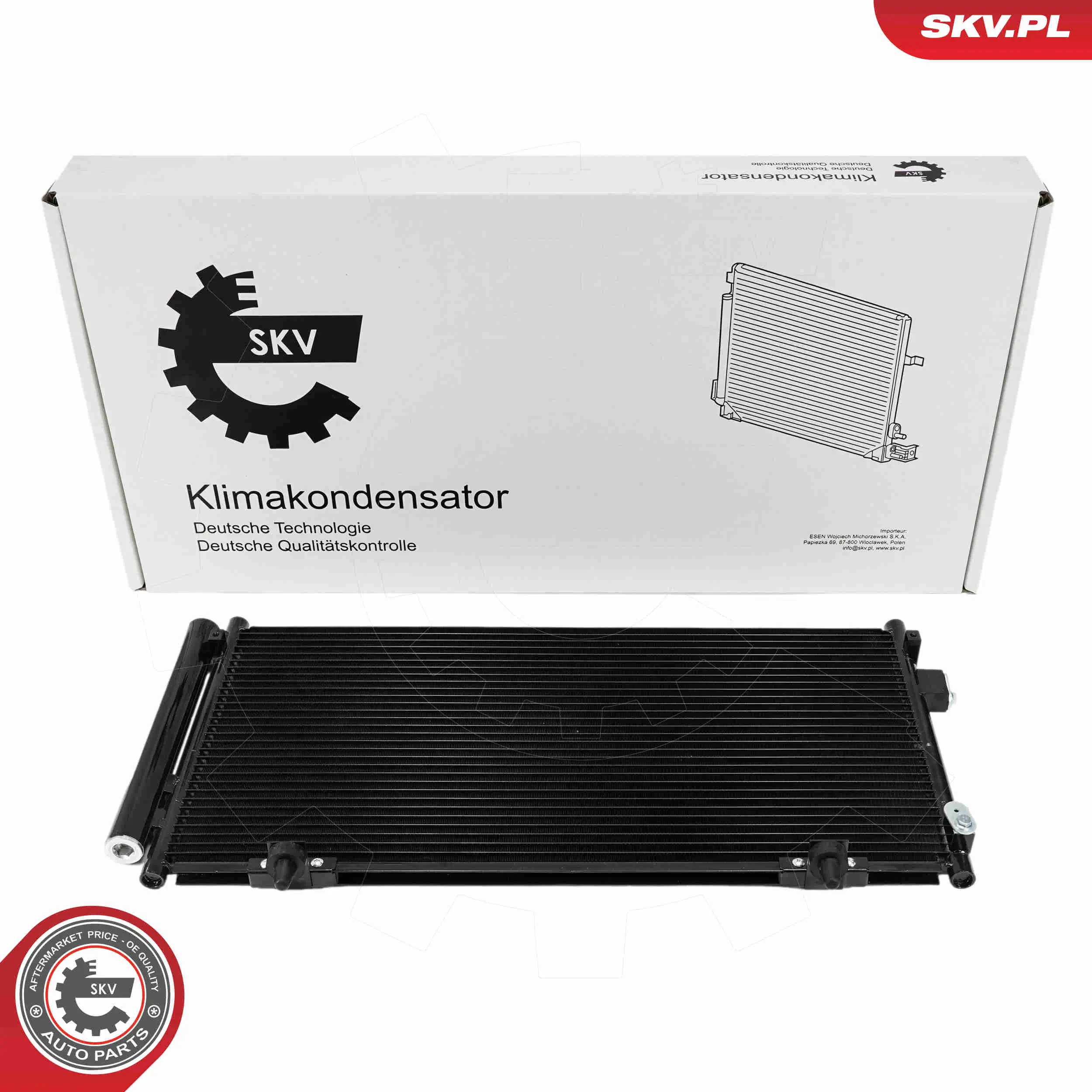 Kondensator, Klimaanlage ESEN SKV 86SKV385