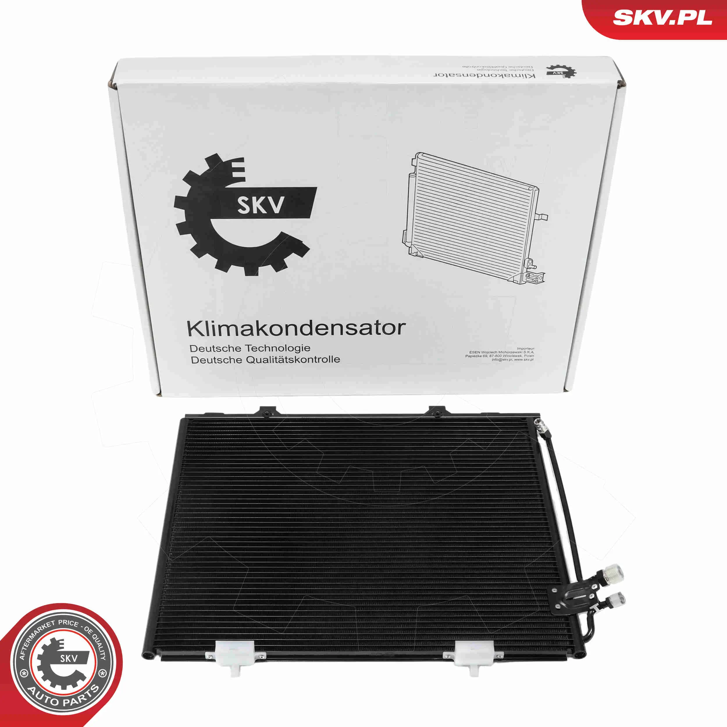 Kondensator, Klimaanlage ESEN SKV 86SKV393