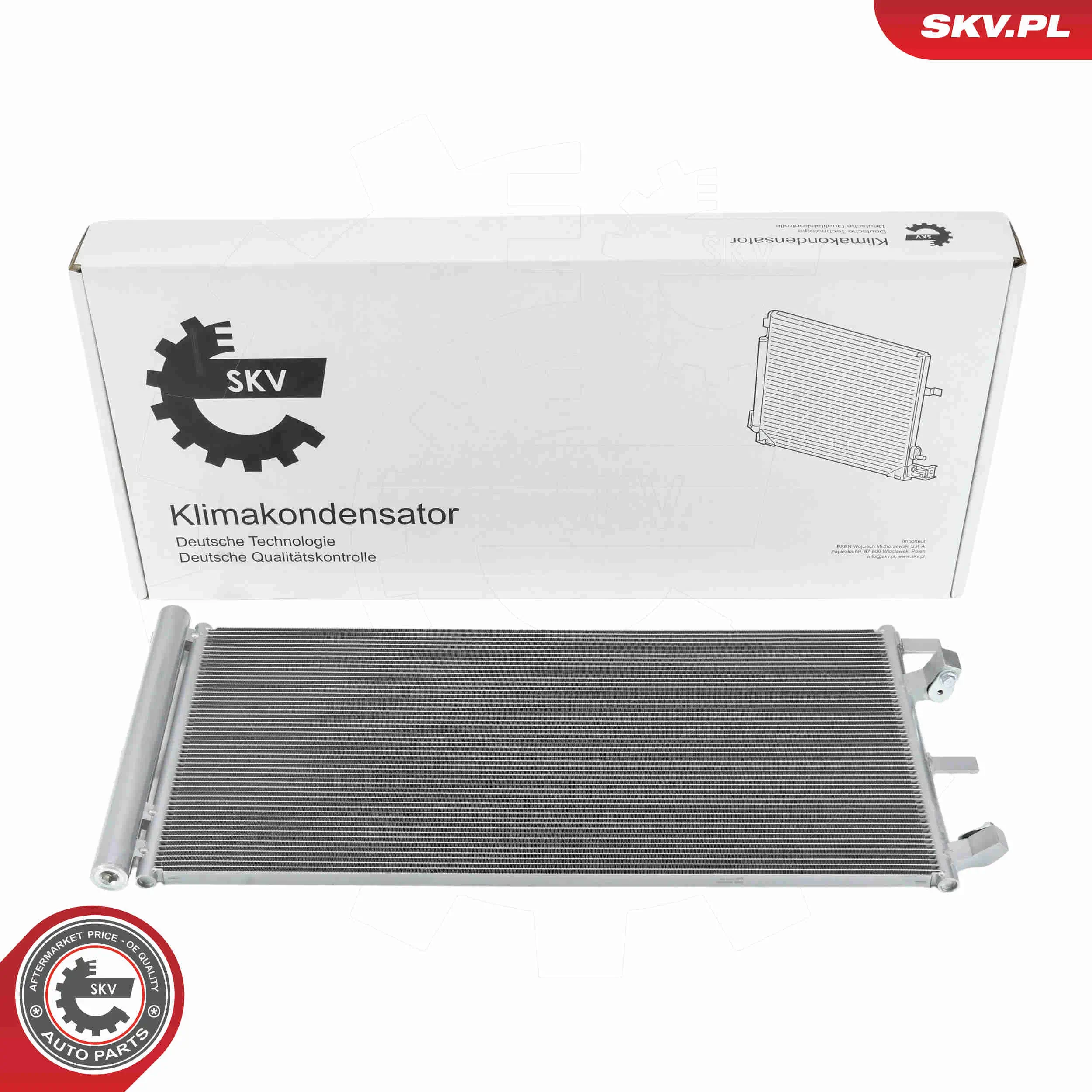 Kondensator, Klimaanlage ESEN SKV 86SKV395