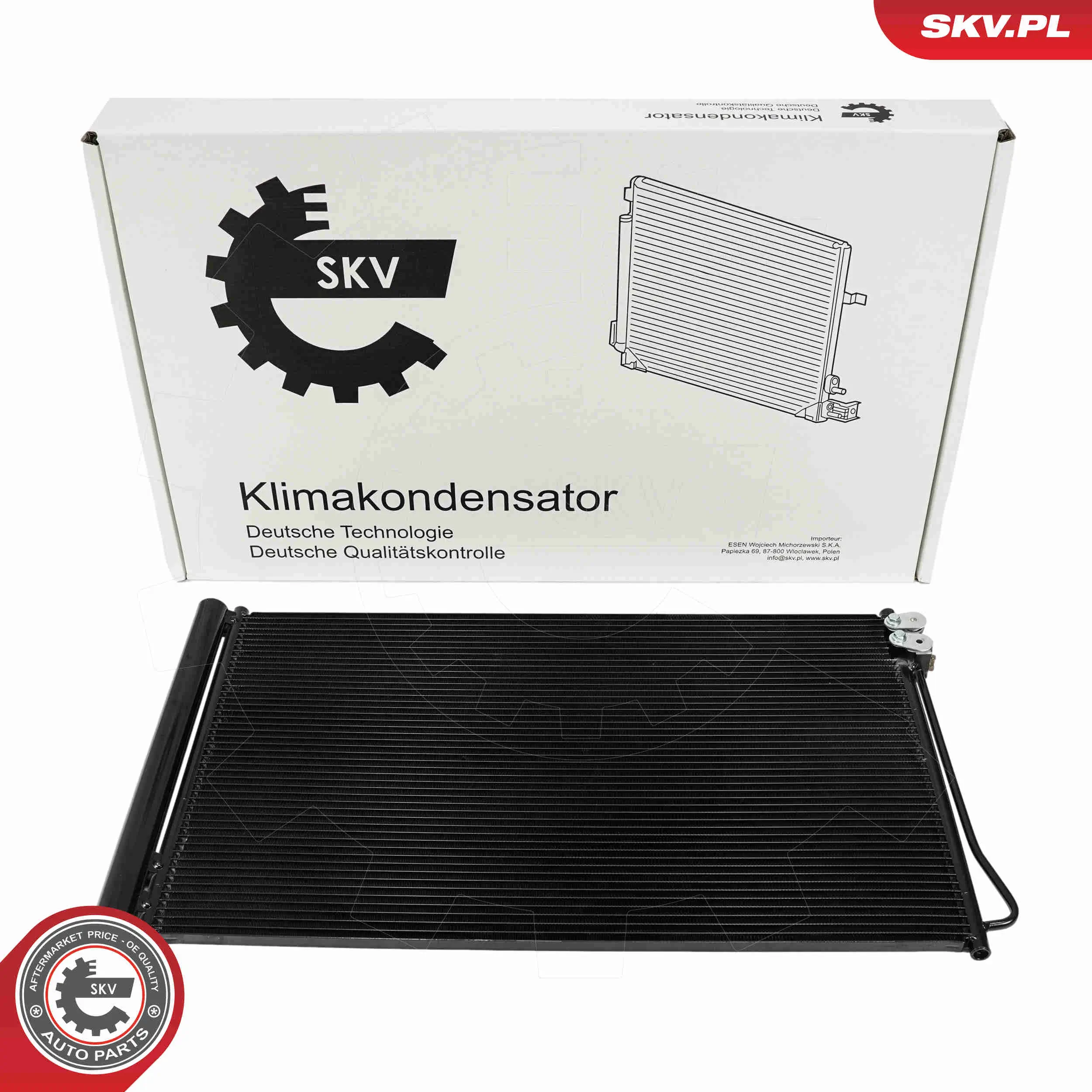 Kondensator, Klimaanlage ESEN SKV 86SKV398