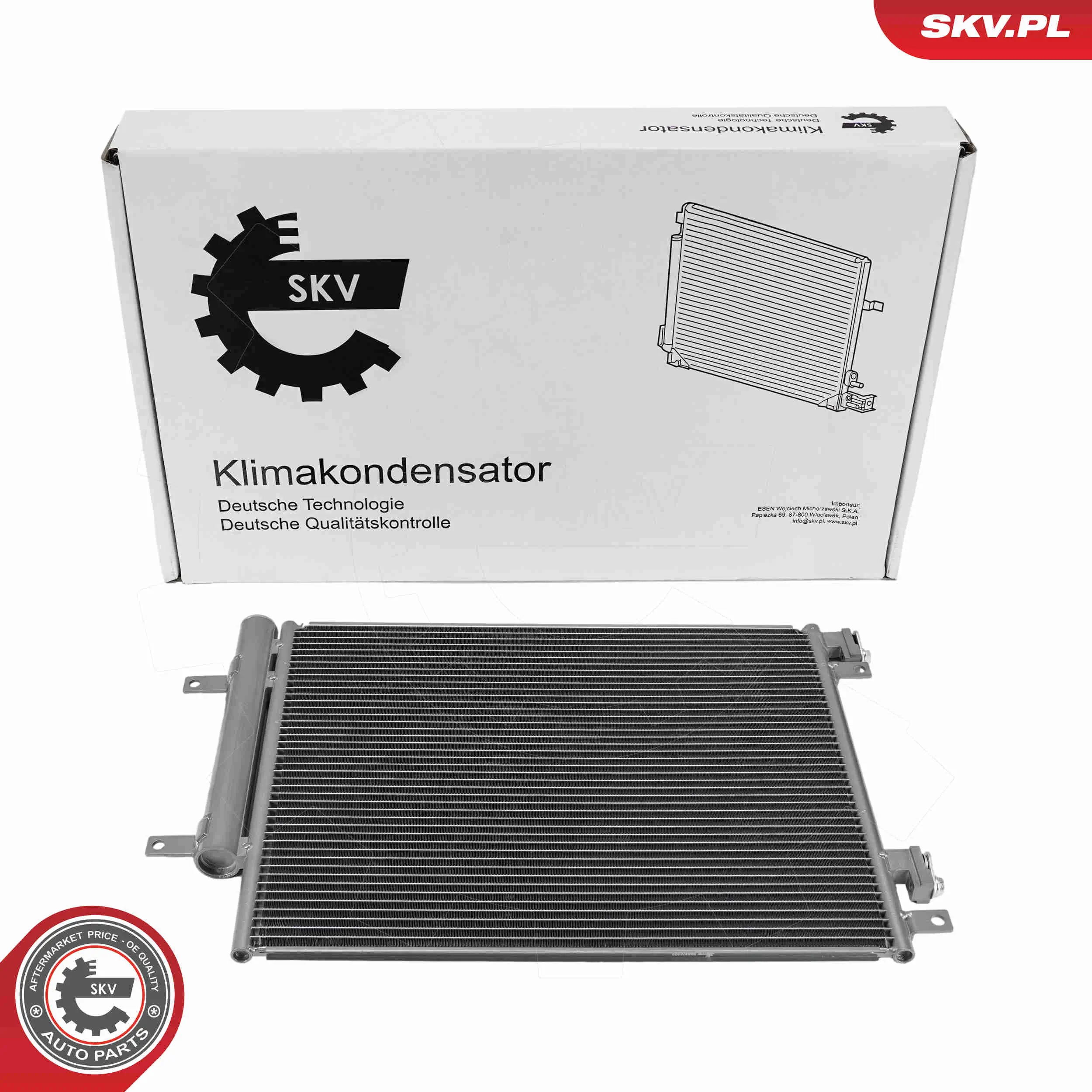 Kondensator, Klimaanlage ESEN SKV 86SKV406