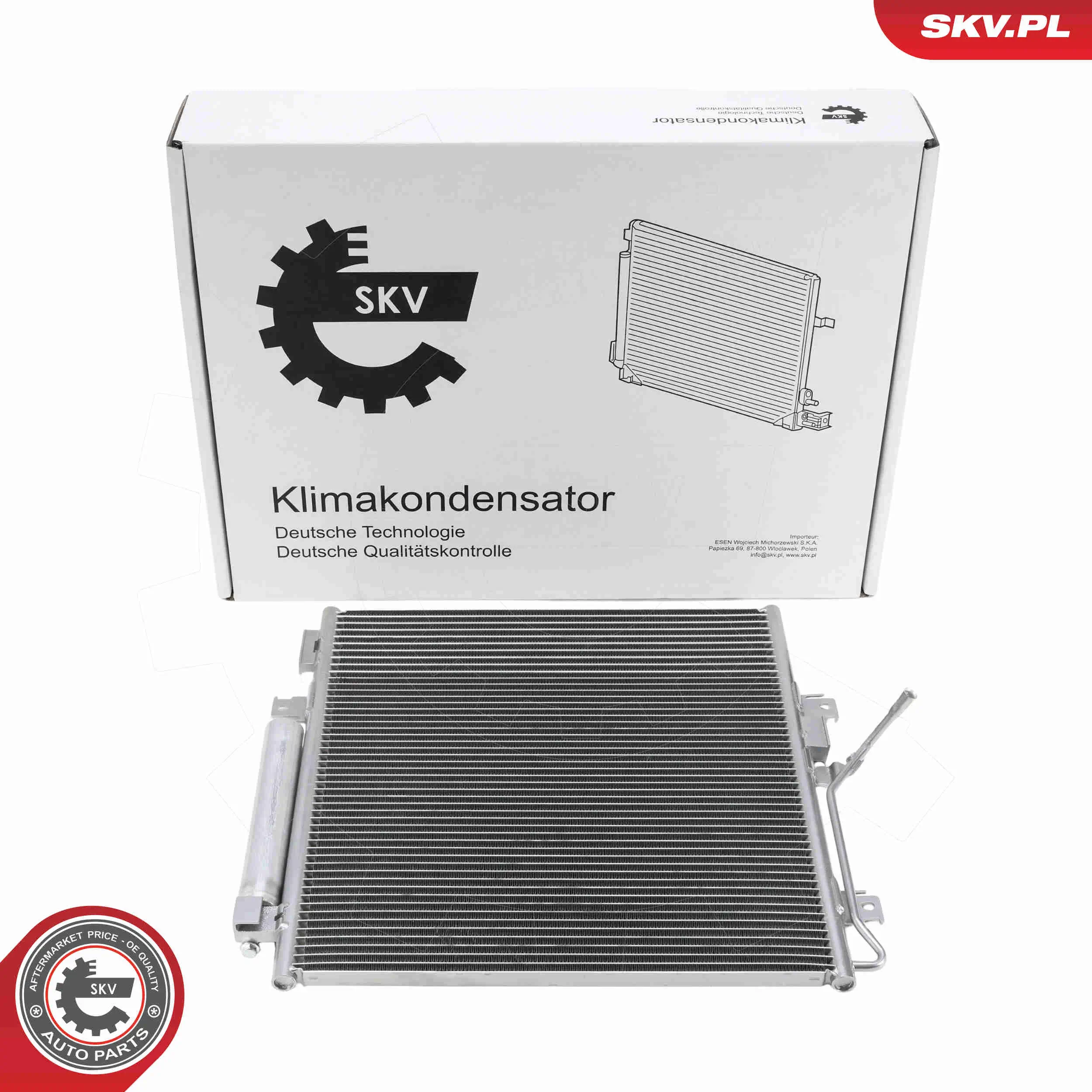 Kondensator, Klimaanlage ESEN SKV 86SKV408