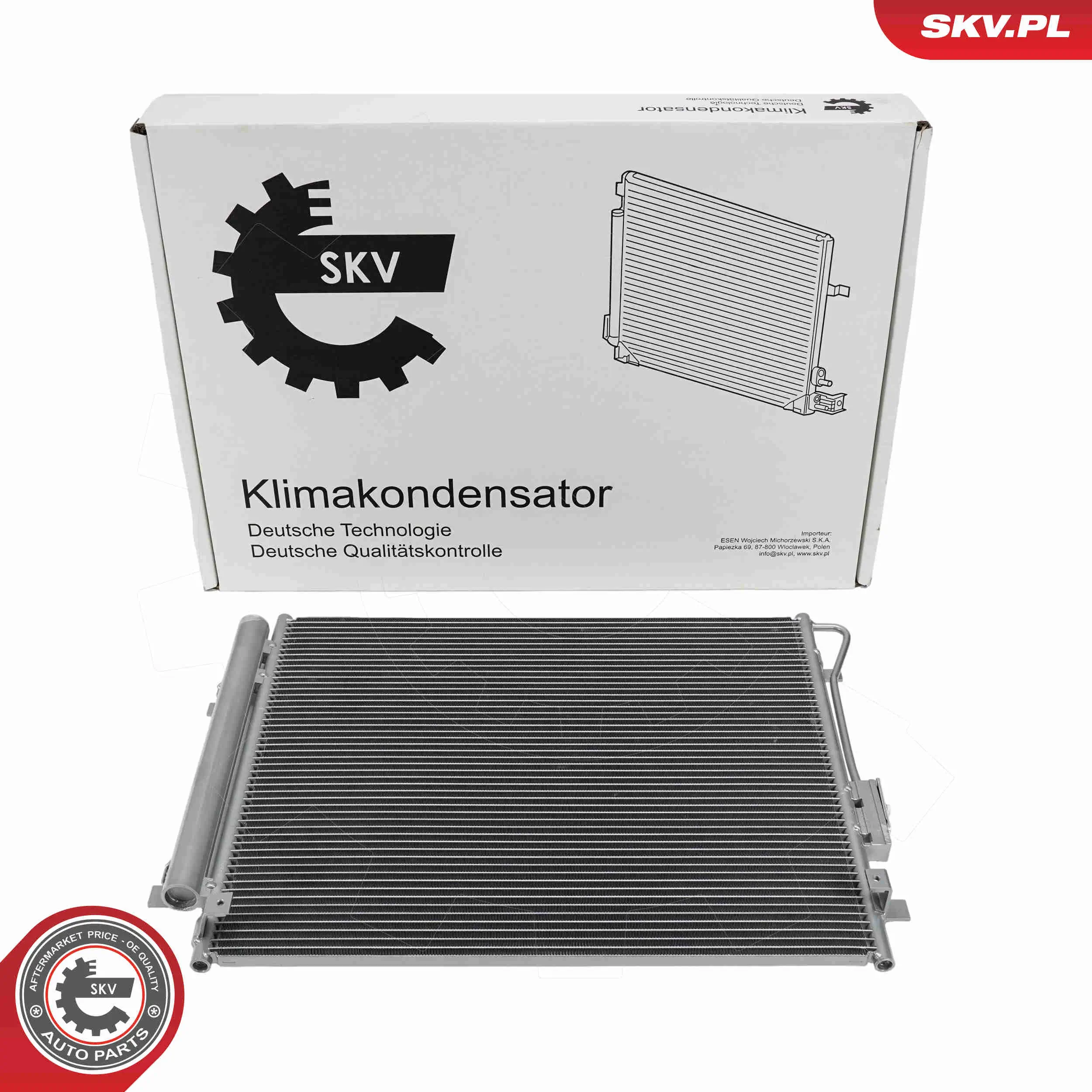 Kondensator, Klimaanlage ESEN SKV 86SKV422