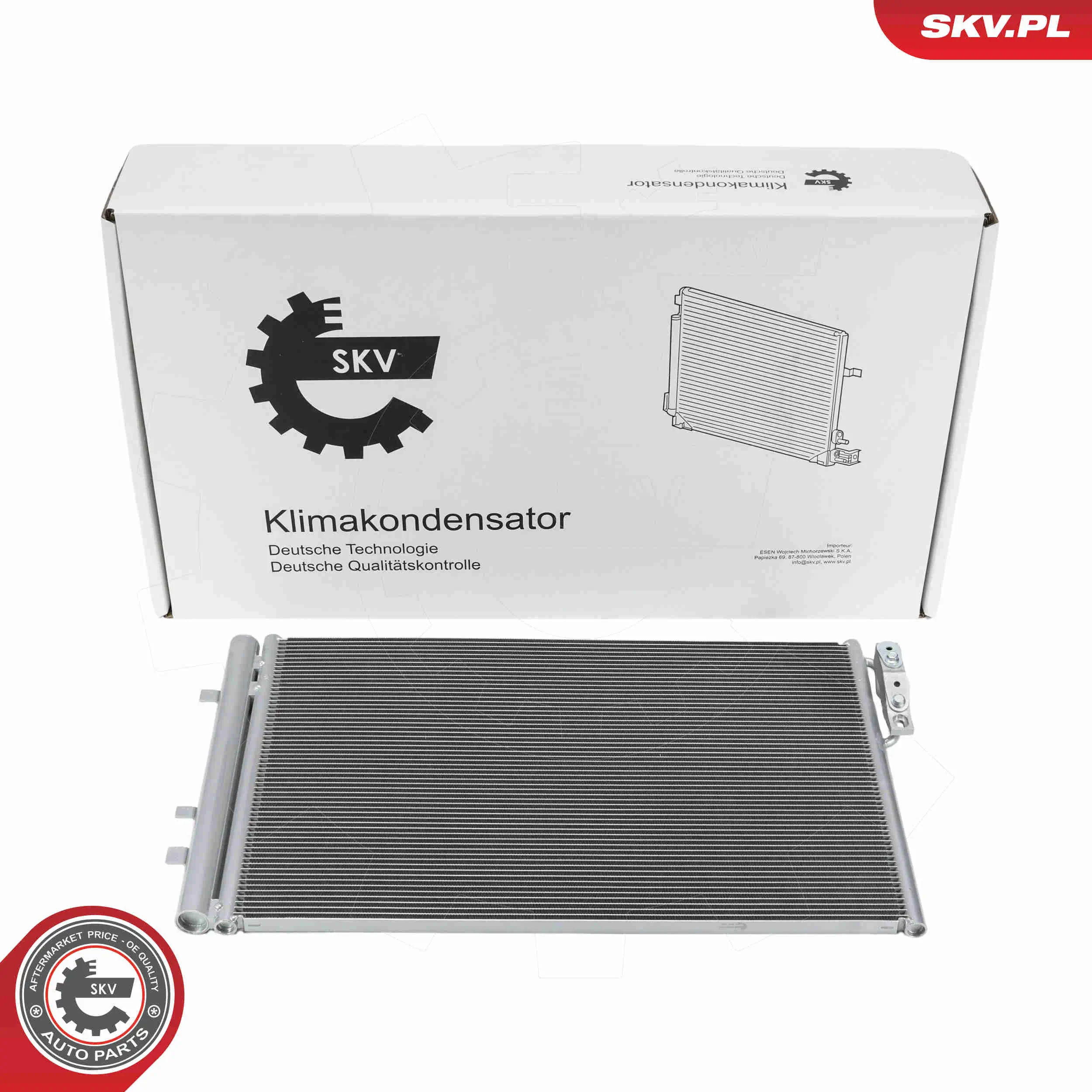 Kondensator, Klimaanlage ESEN SKV 86SKV427