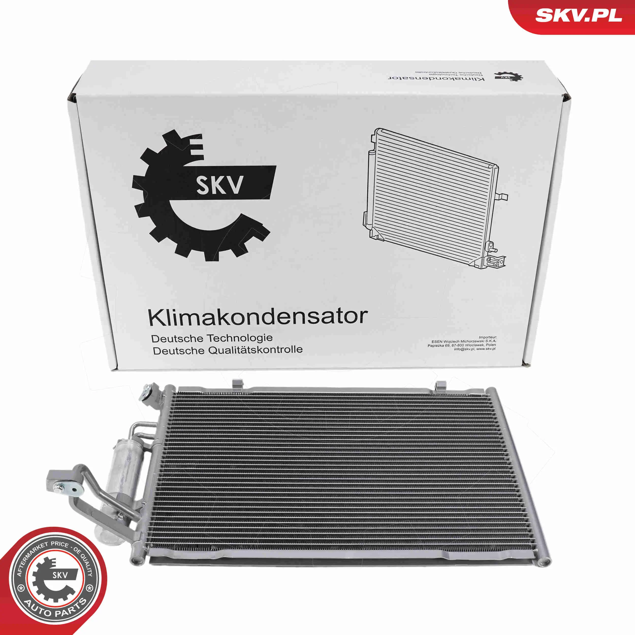 Kondensator, Klimaanlage ESEN SKV 86SKV434