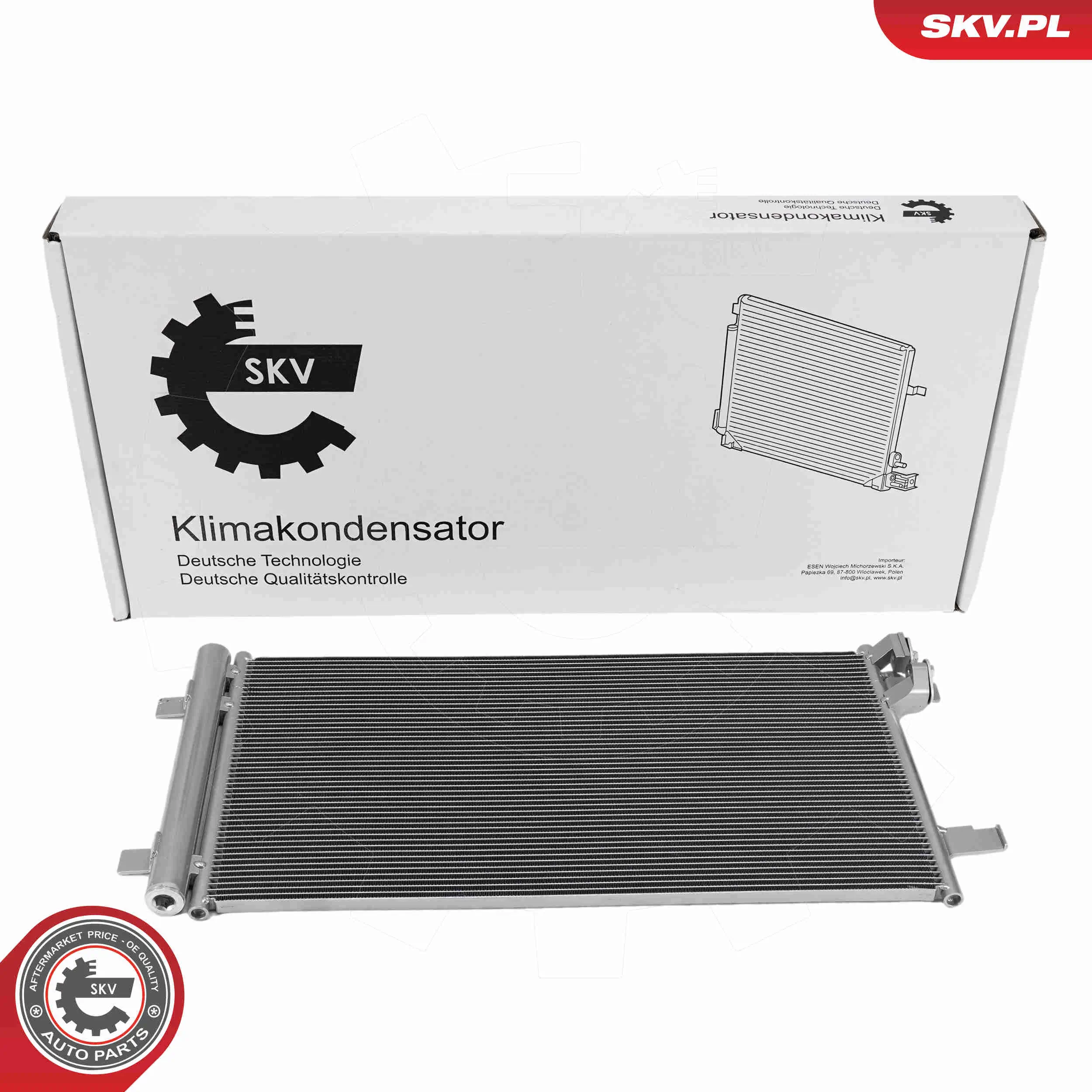 Kondensator, Klimaanlage ESEN SKV 86SKV437