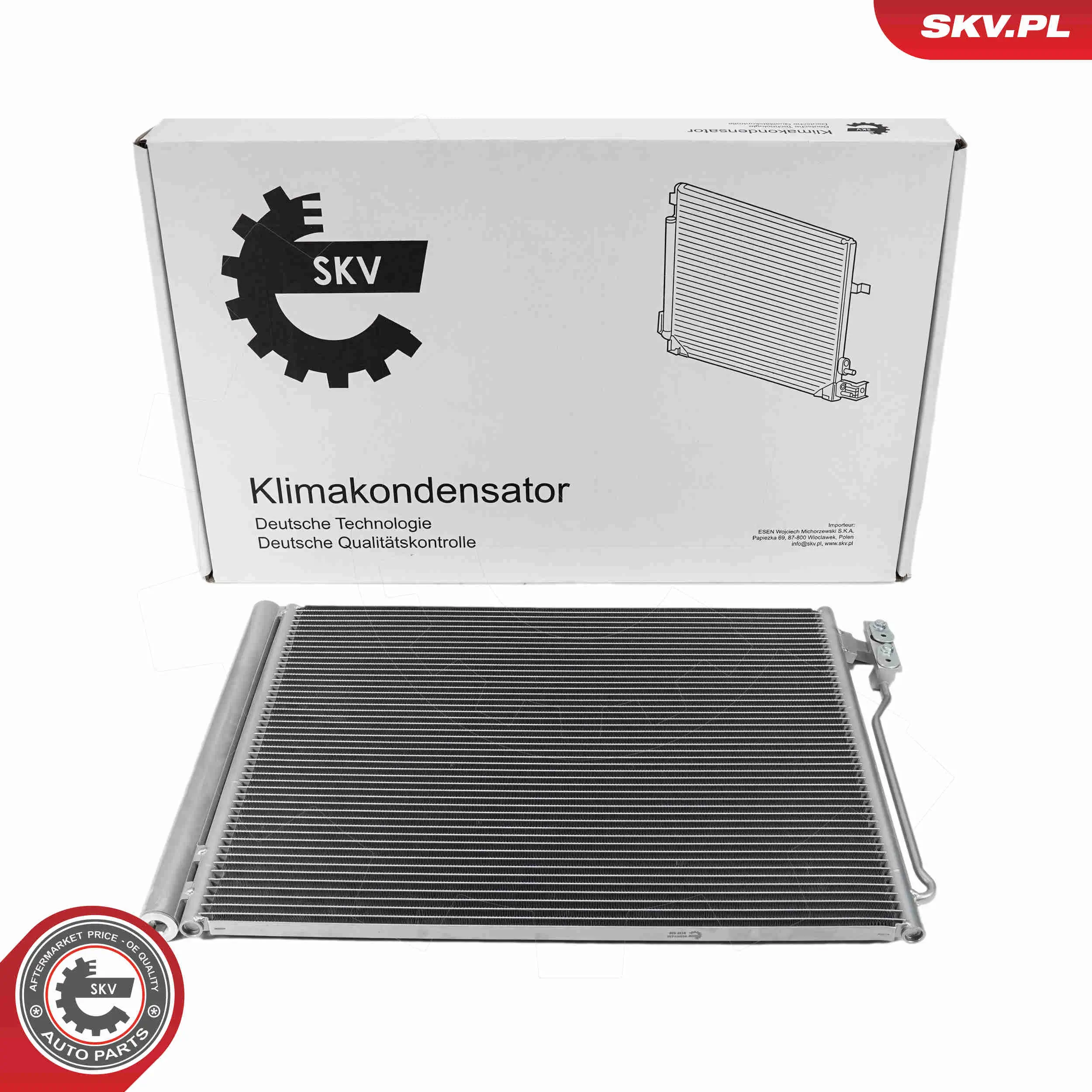 Kondensator, Klimaanlage ESEN SKV 86SKV439