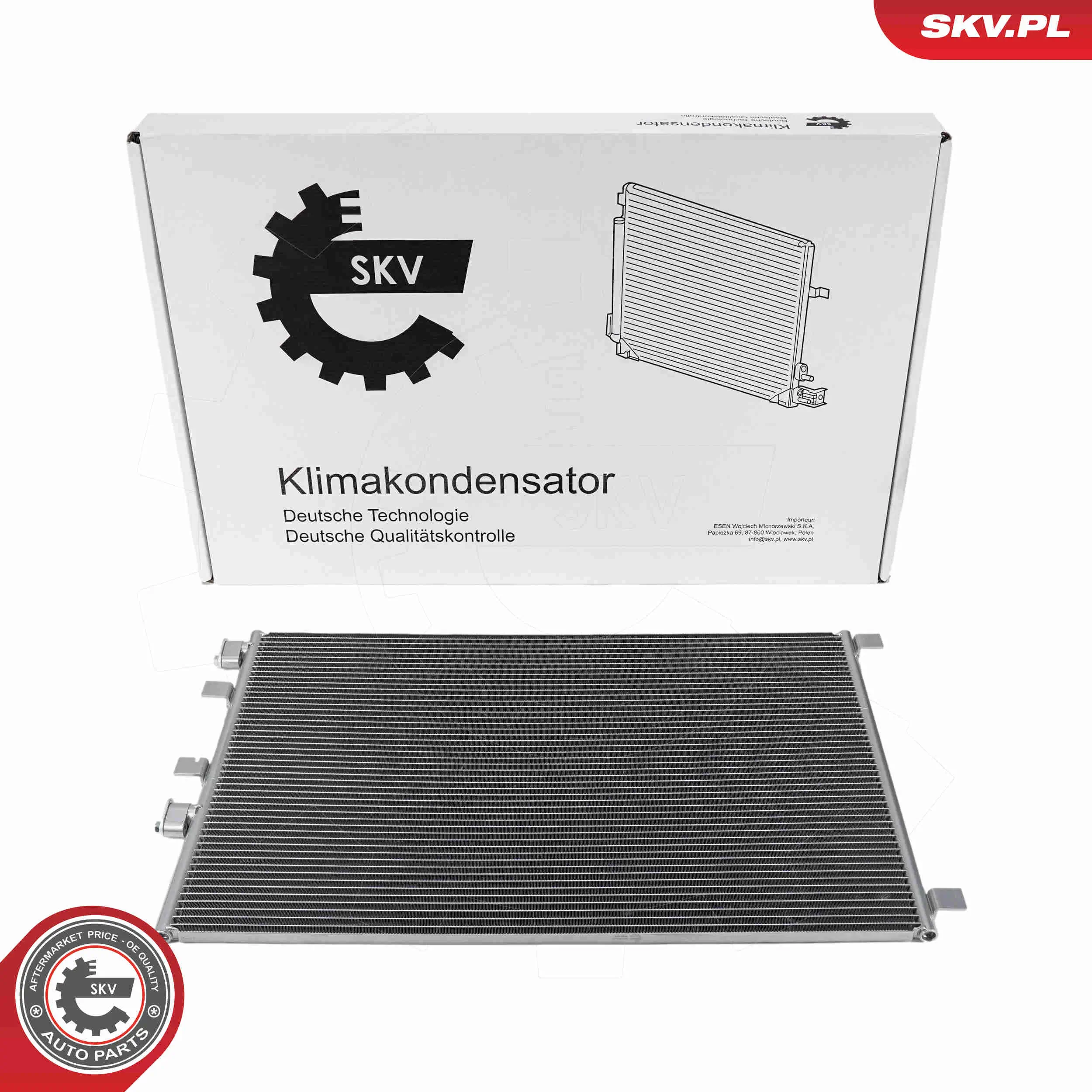 Kondensator, Klimaanlage ESEN SKV 86SKV440