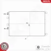 Kondensator, Klimaanlage ESEN SKV 86SKV440 Bild Kondensator, Klimaanlage ESEN SKV 86SKV440