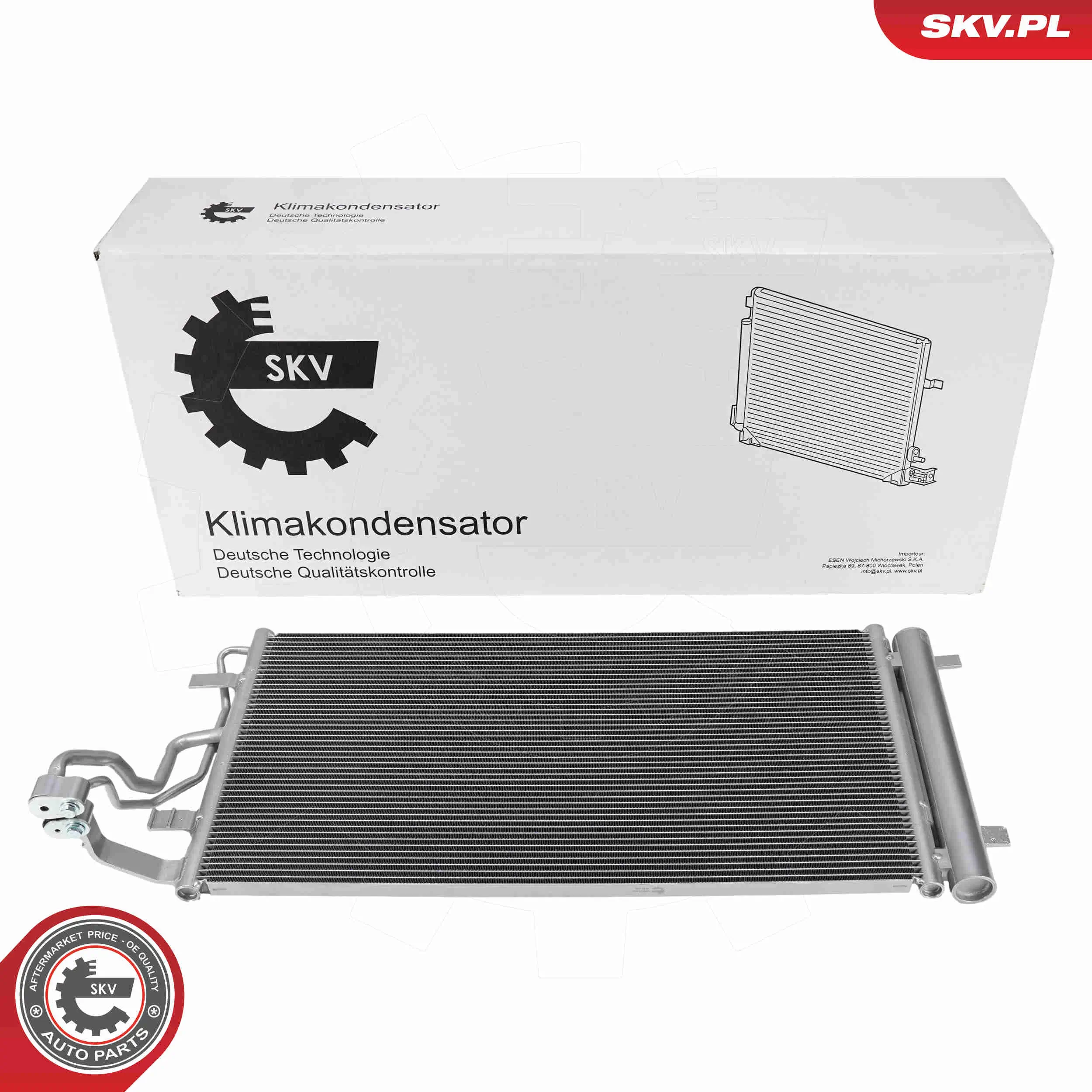 Kondensator, Klimaanlage ESEN SKV 86SKV444