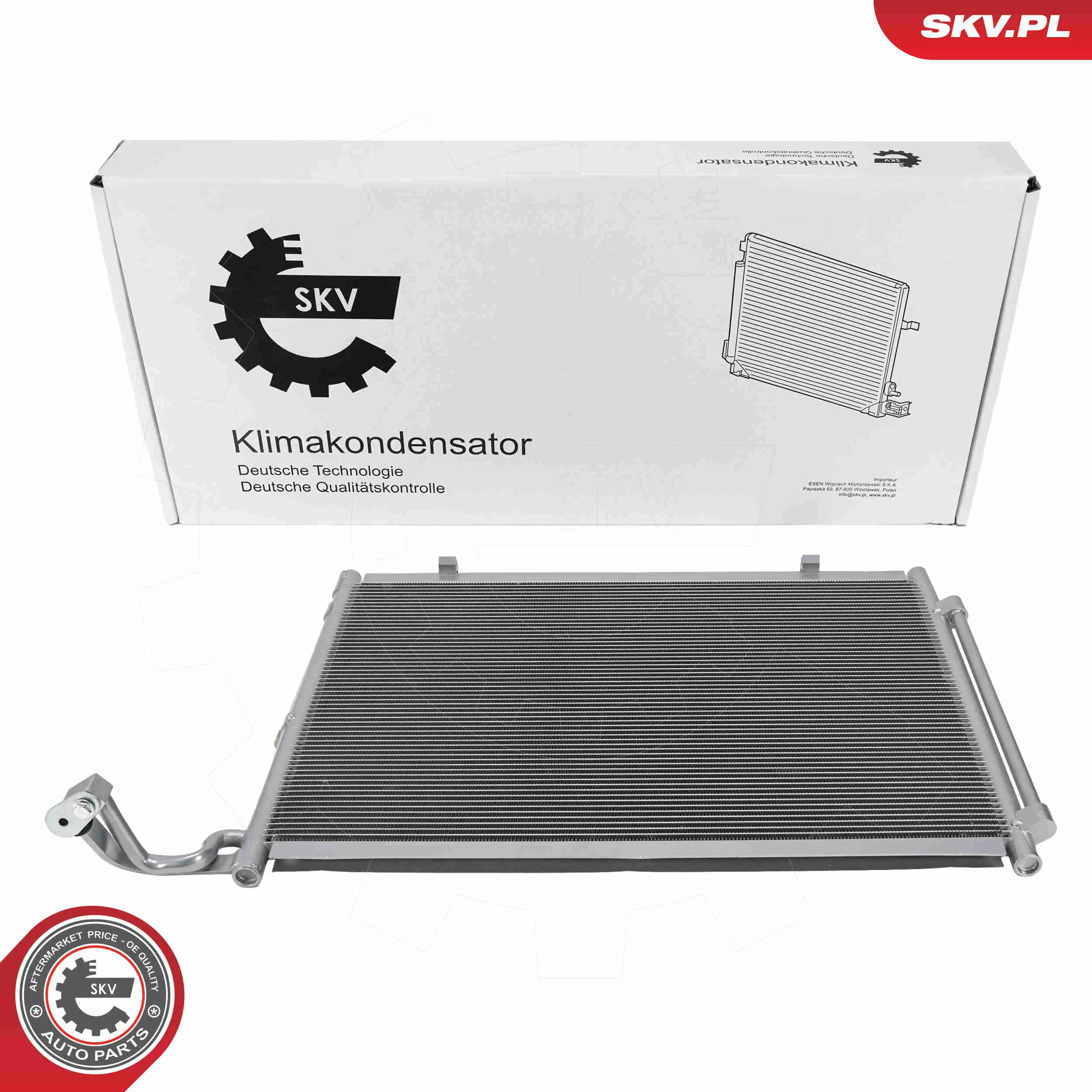 Kondensator, Klimaanlage ESEN SKV 86SKV445