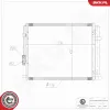 Kondensator, Klimaanlage ESEN SKV 86SKV448 Bild Kondensator, Klimaanlage ESEN SKV 86SKV448
