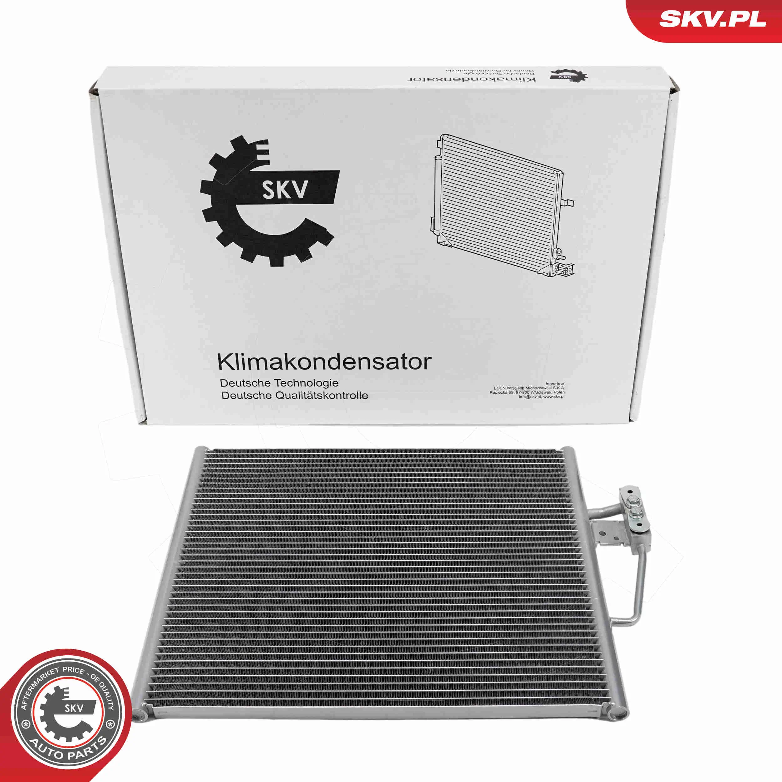 Kondensator, Klimaanlage ESEN SKV 86SKV449