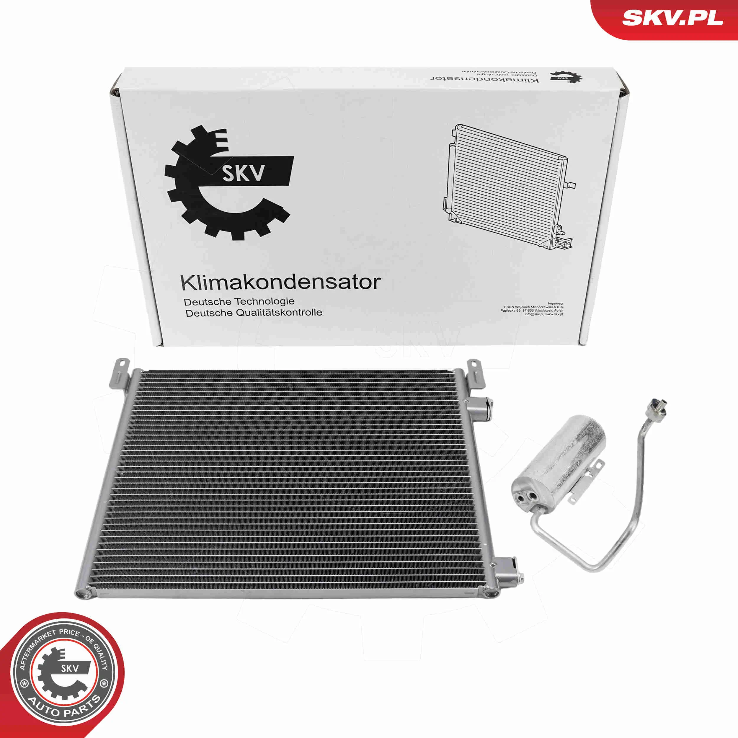 Kondensator, Klimaanlage ESEN SKV 86SKV453