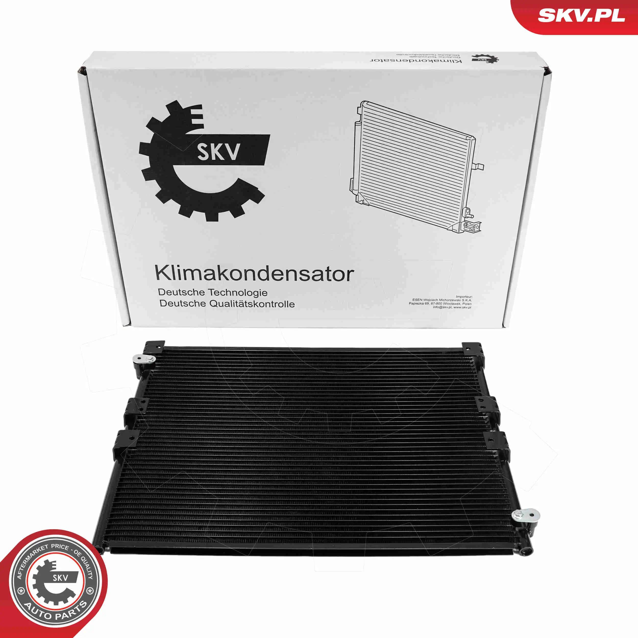 Kondensator, Klimaanlage ESEN SKV 86SKV458