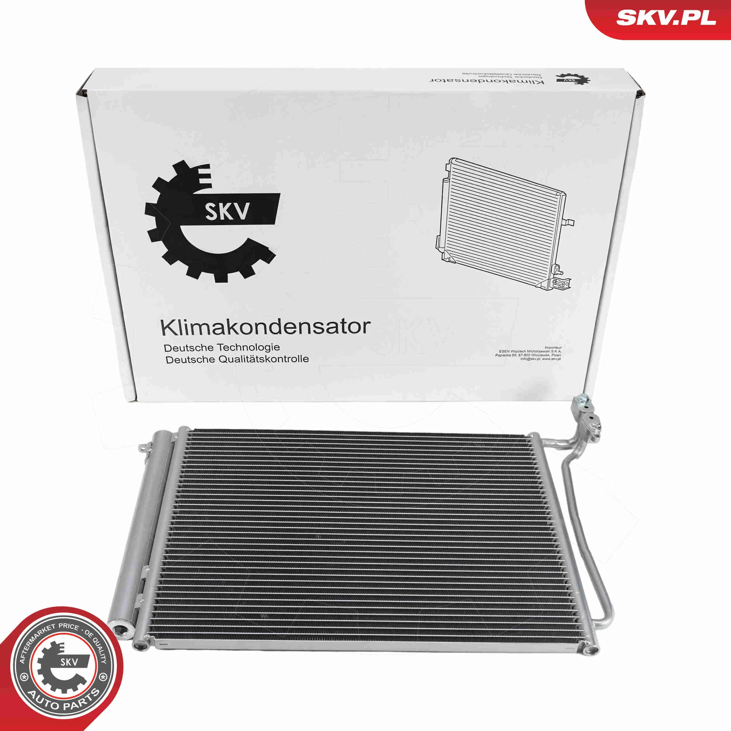 Kondensator, Klimaanlage ESEN SKV 86SKV466