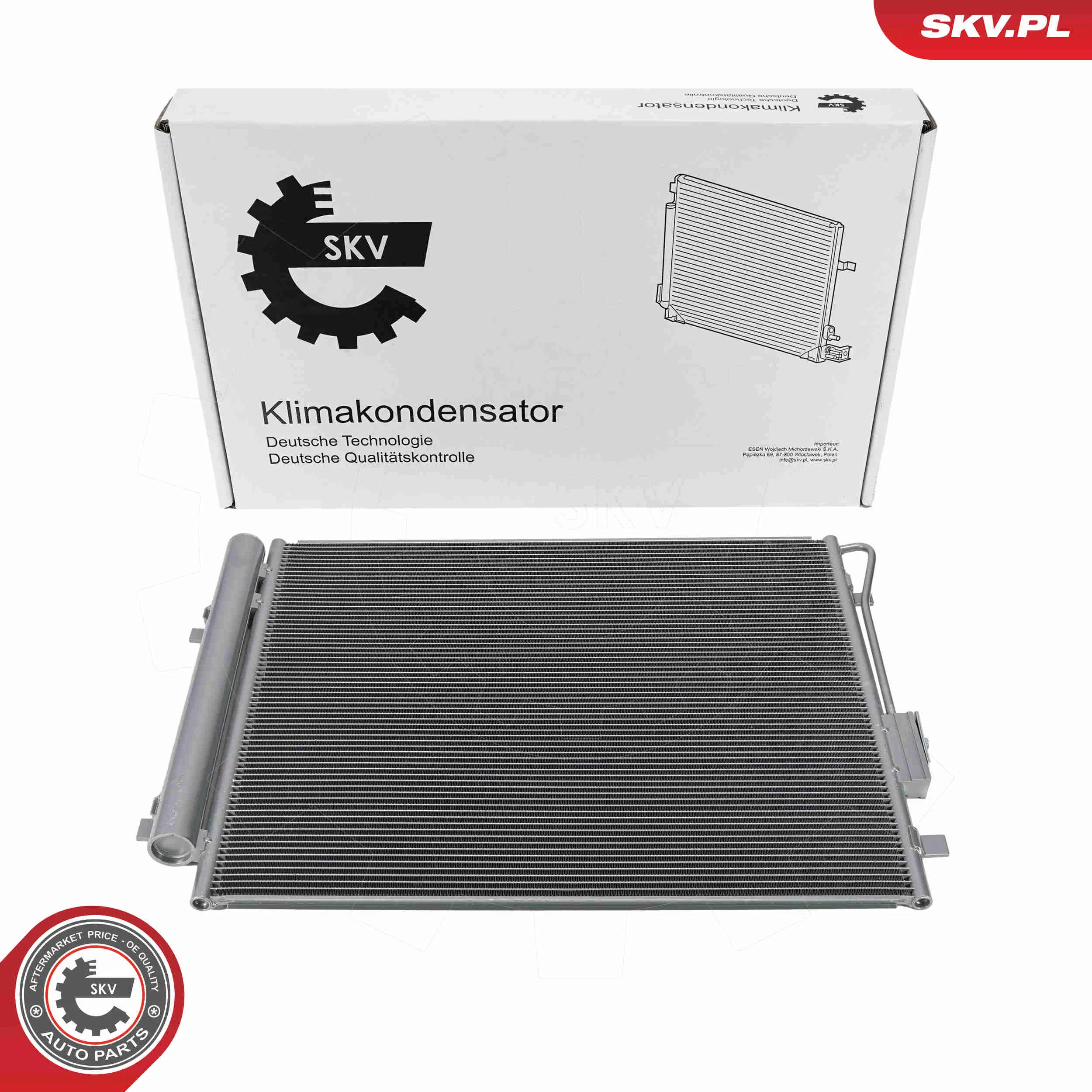 Kondensator, Klimaanlage ESEN SKV 86SKV468
