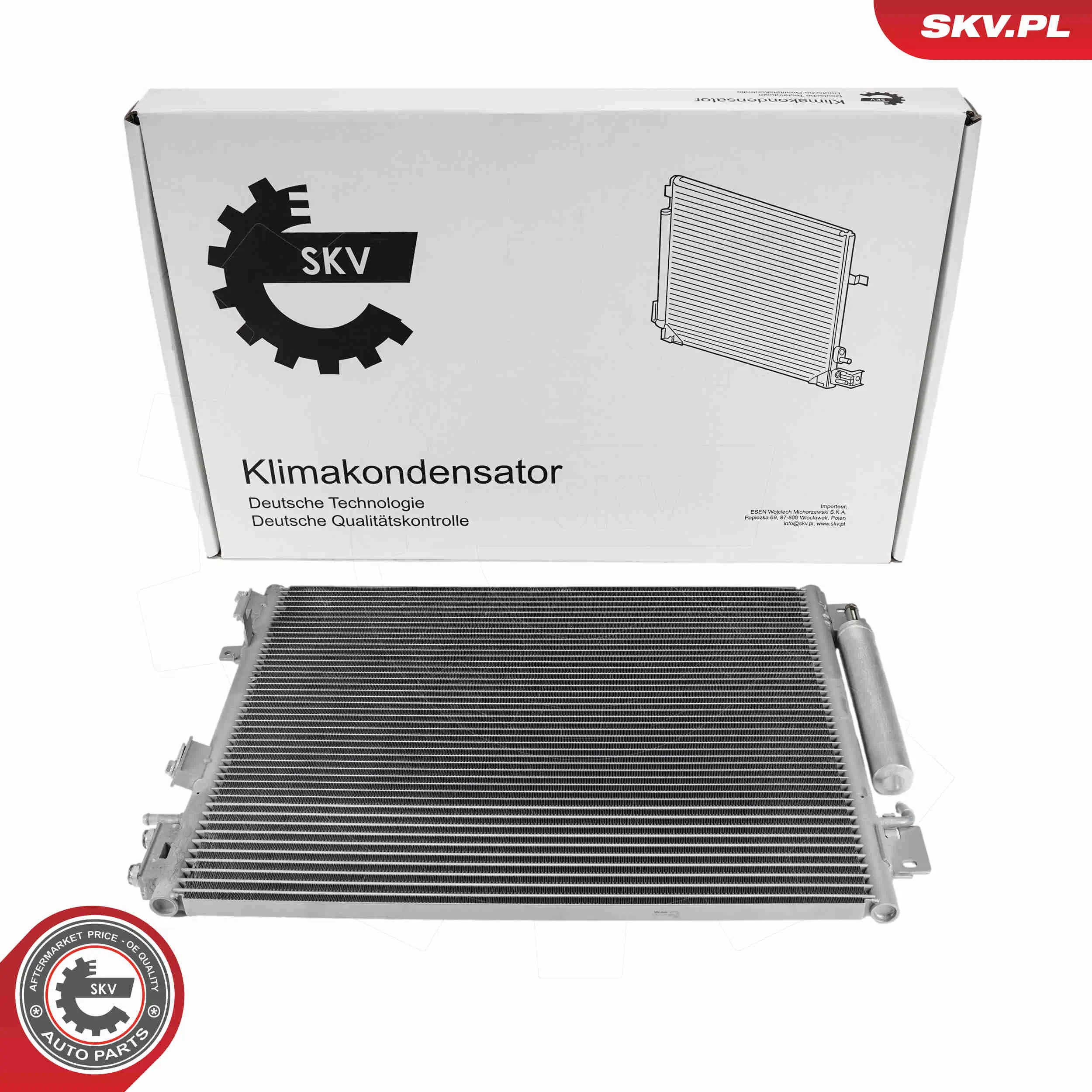 Kondensator, Klimaanlage ESEN SKV 86SKV471