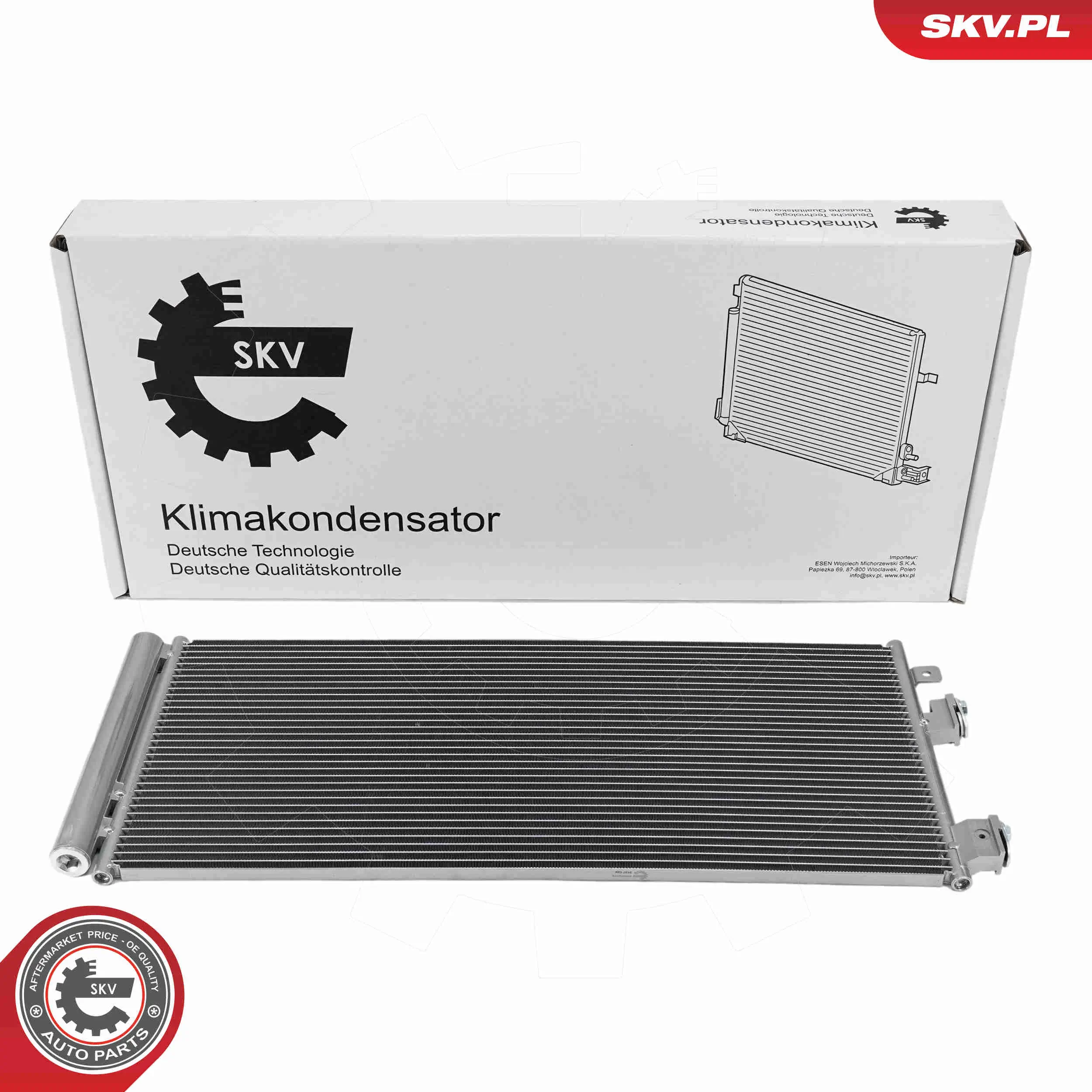Kondensator, Klimaanlage ESEN SKV 86SKV478