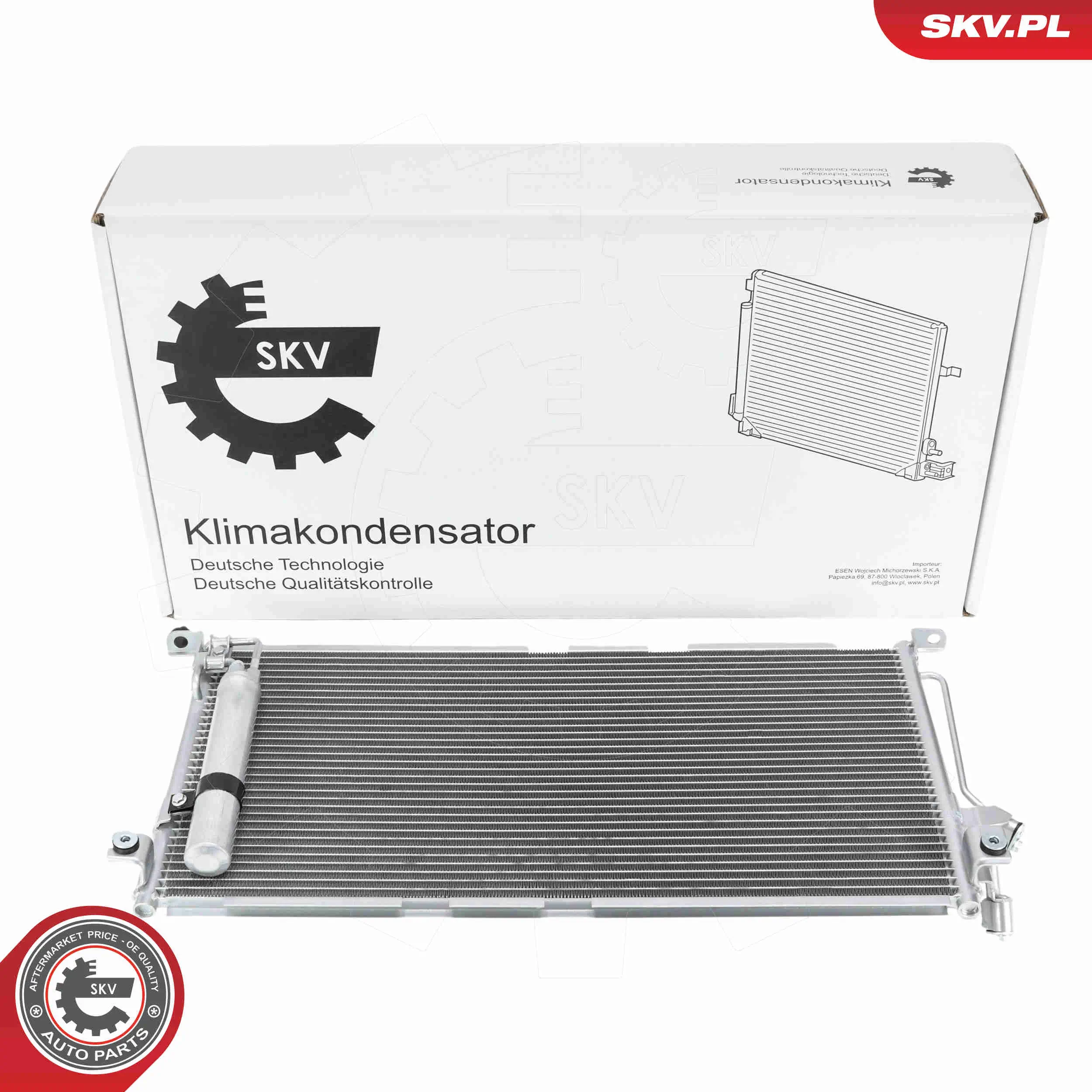 Kondensator, Klimaanlage ESEN SKV 86SKV483