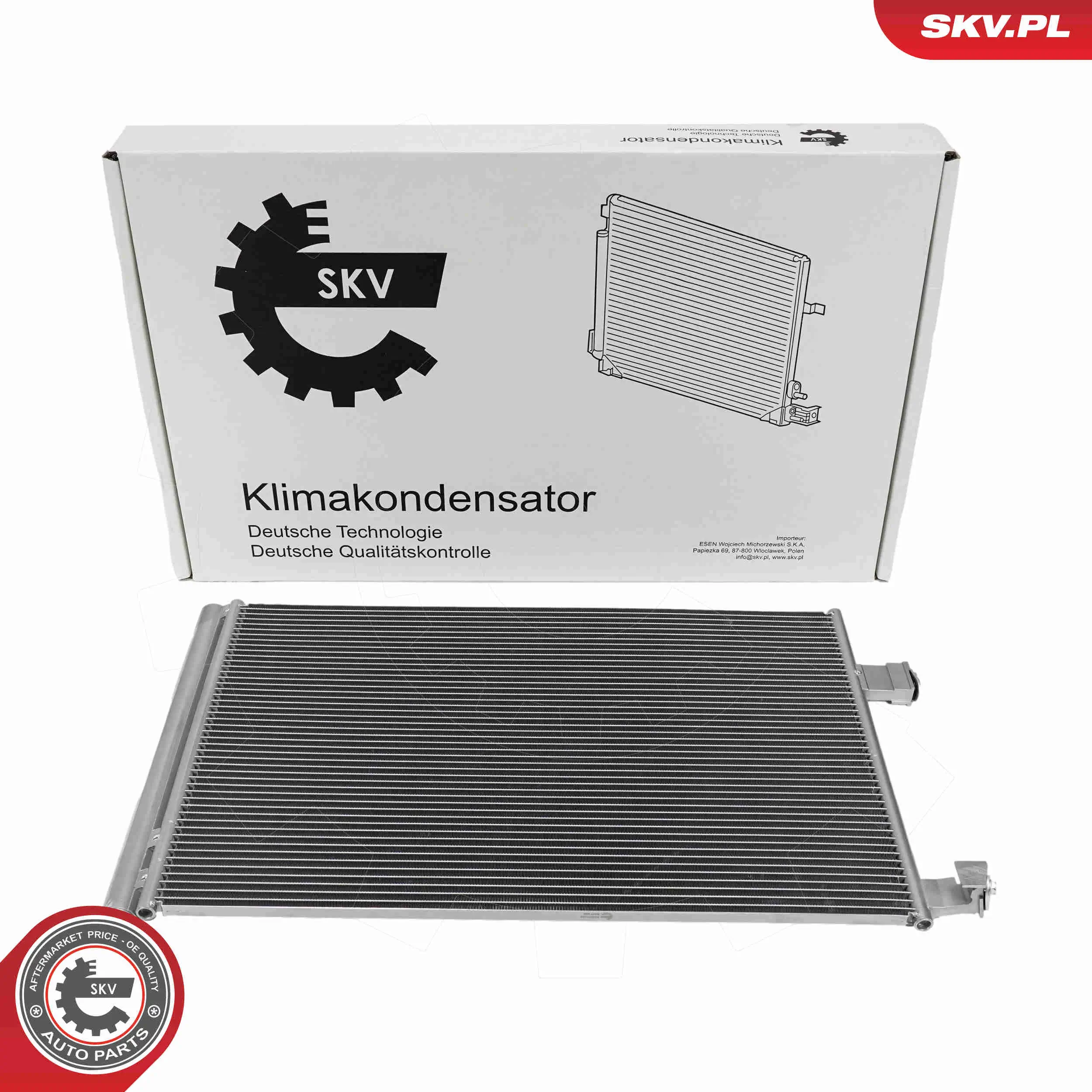 Kondensator, Klimaanlage ESEN SKV 86SKV492