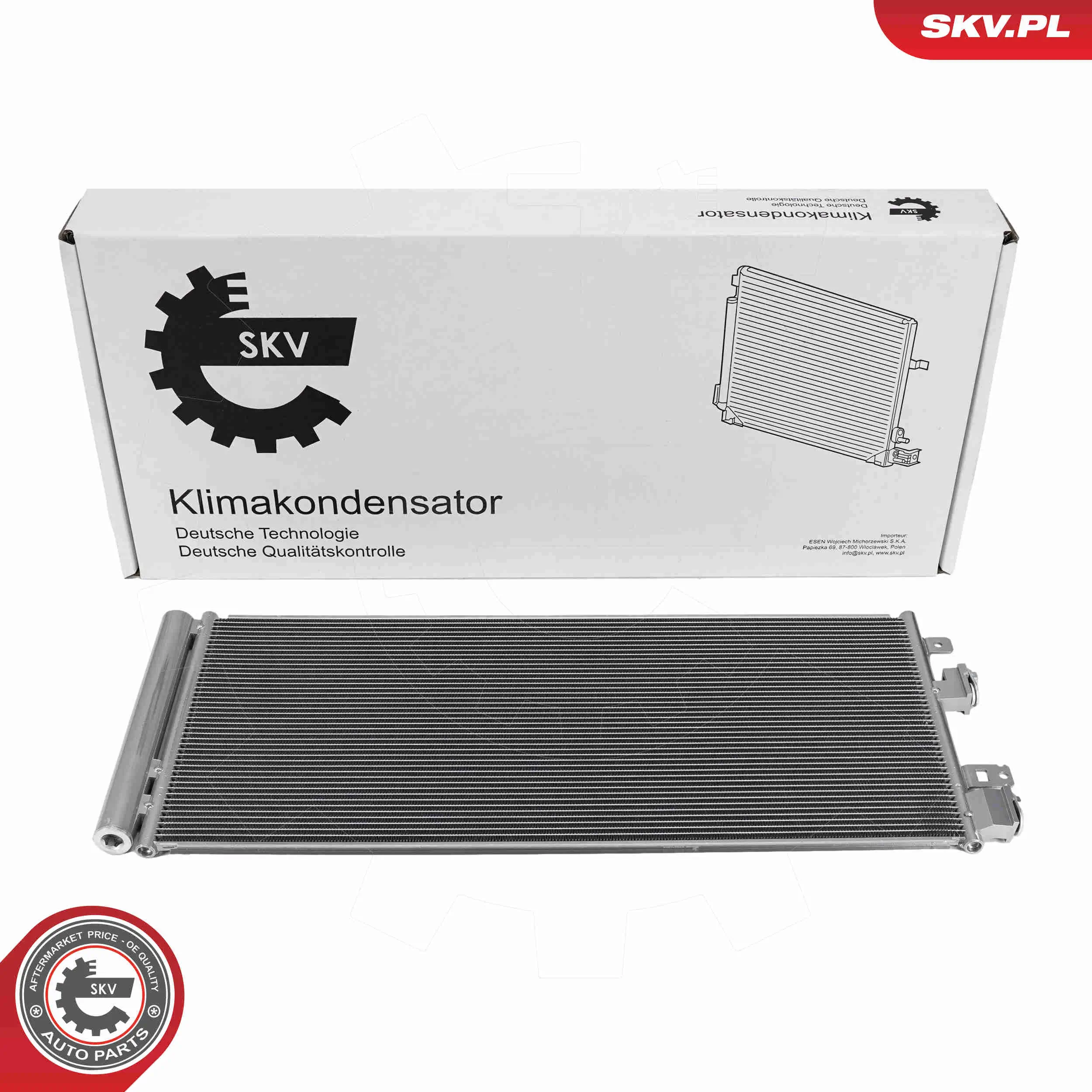 Kondensator, Klimaanlage ESEN SKV 86SKV495