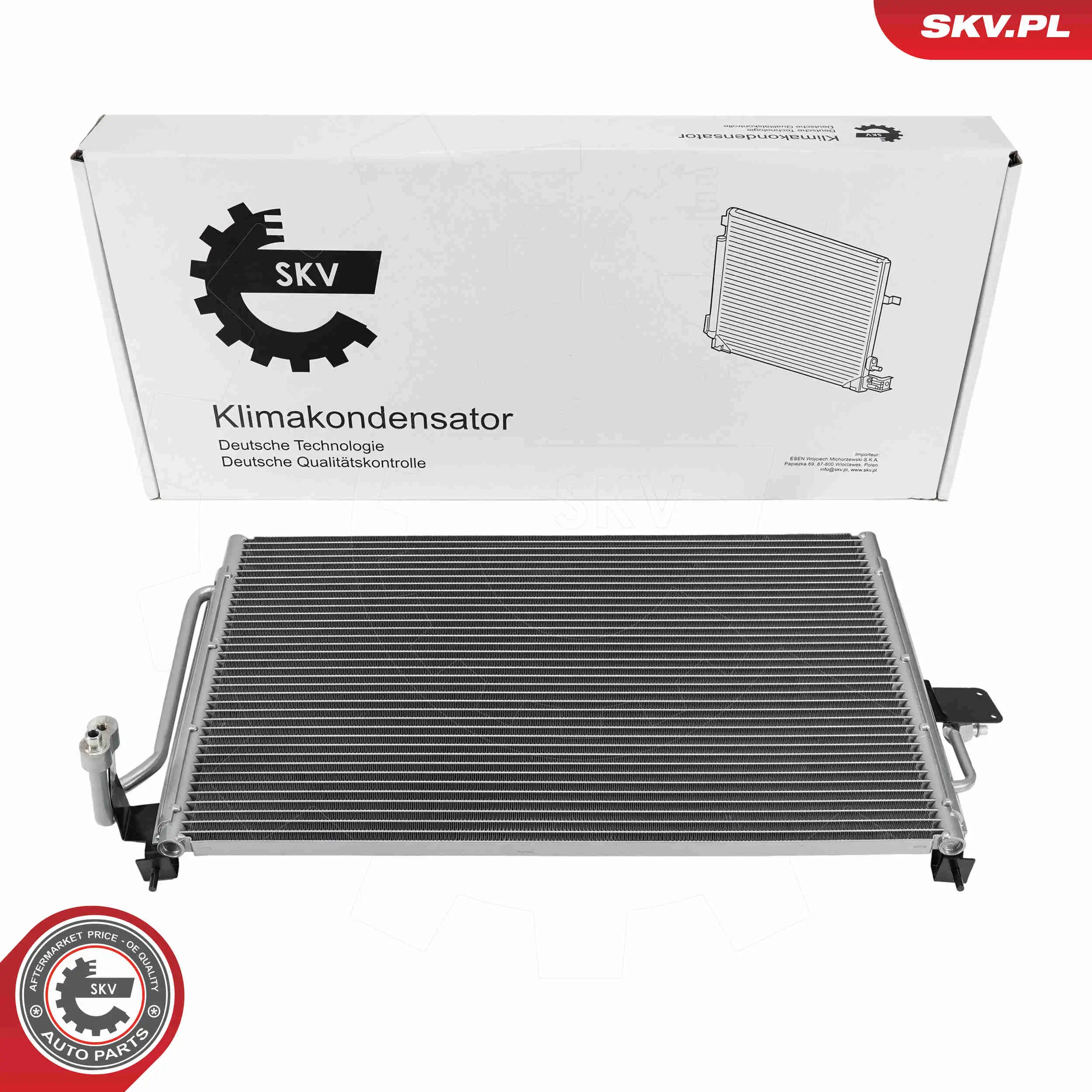 Kondensator, Klimaanlage ESEN SKV 86SKV498