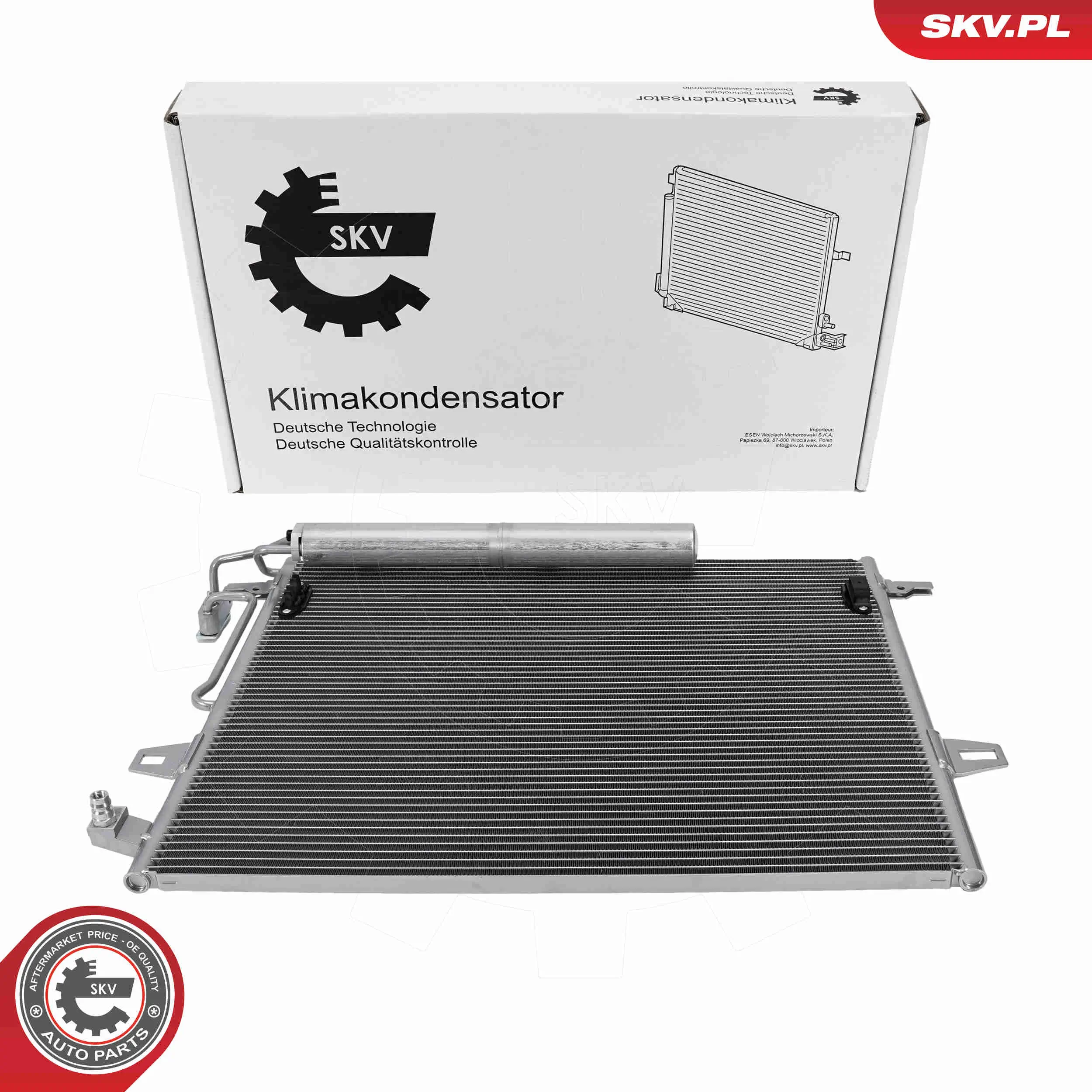 Kondensator, Klimaanlage ESEN SKV 86SKV505