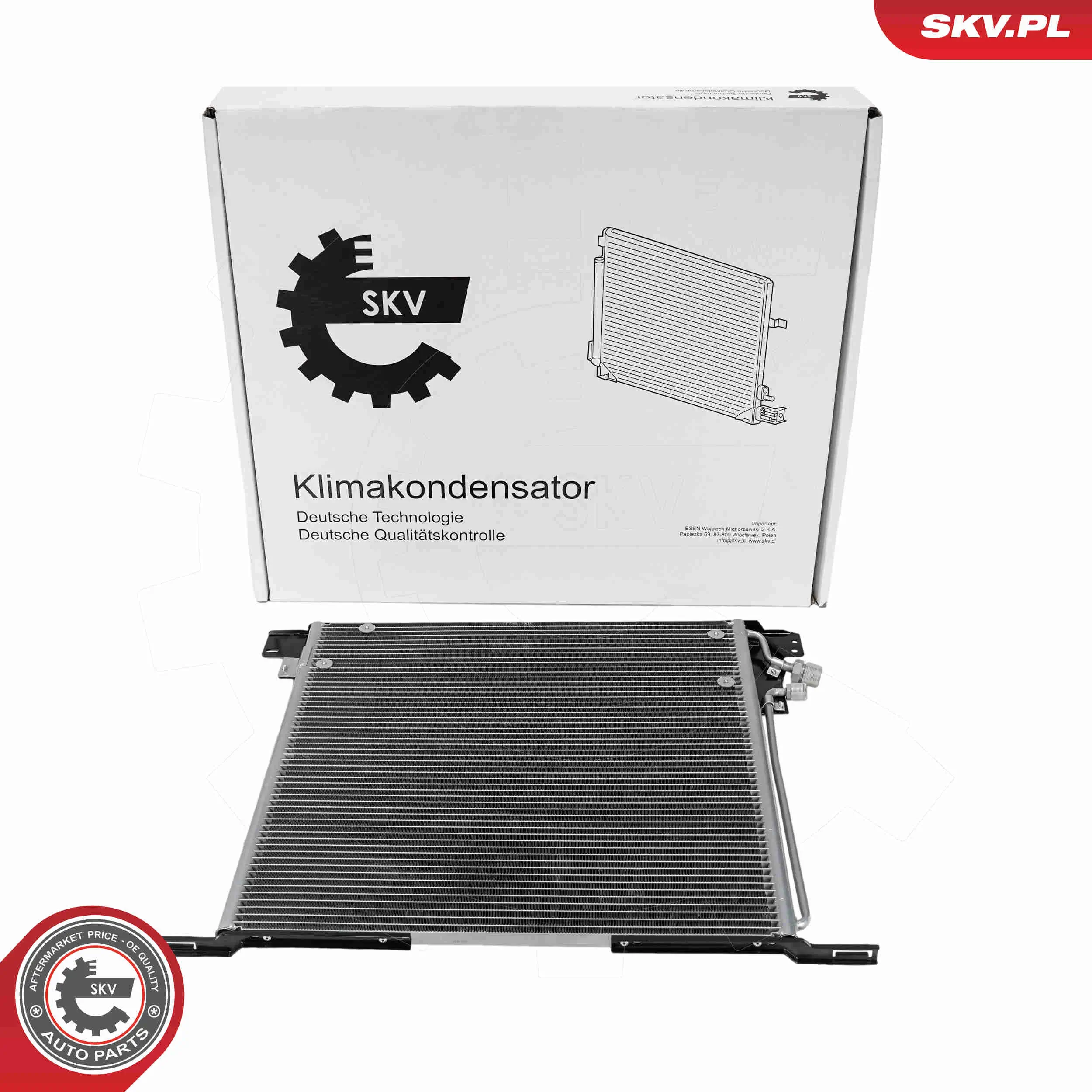 Kondensator, Klimaanlage ESEN SKV 86SKV510