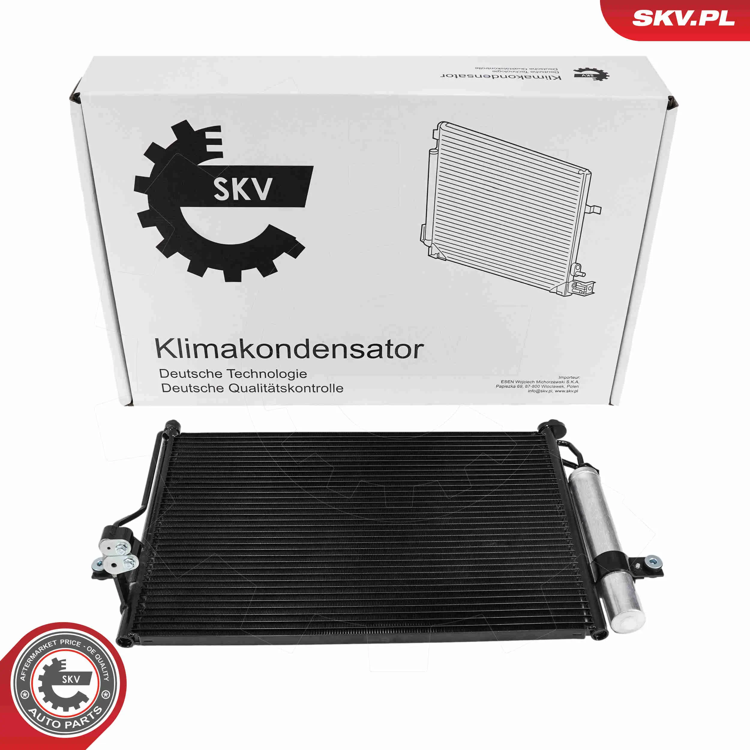Kondensator, Klimaanlage ESEN SKV 86SKV529