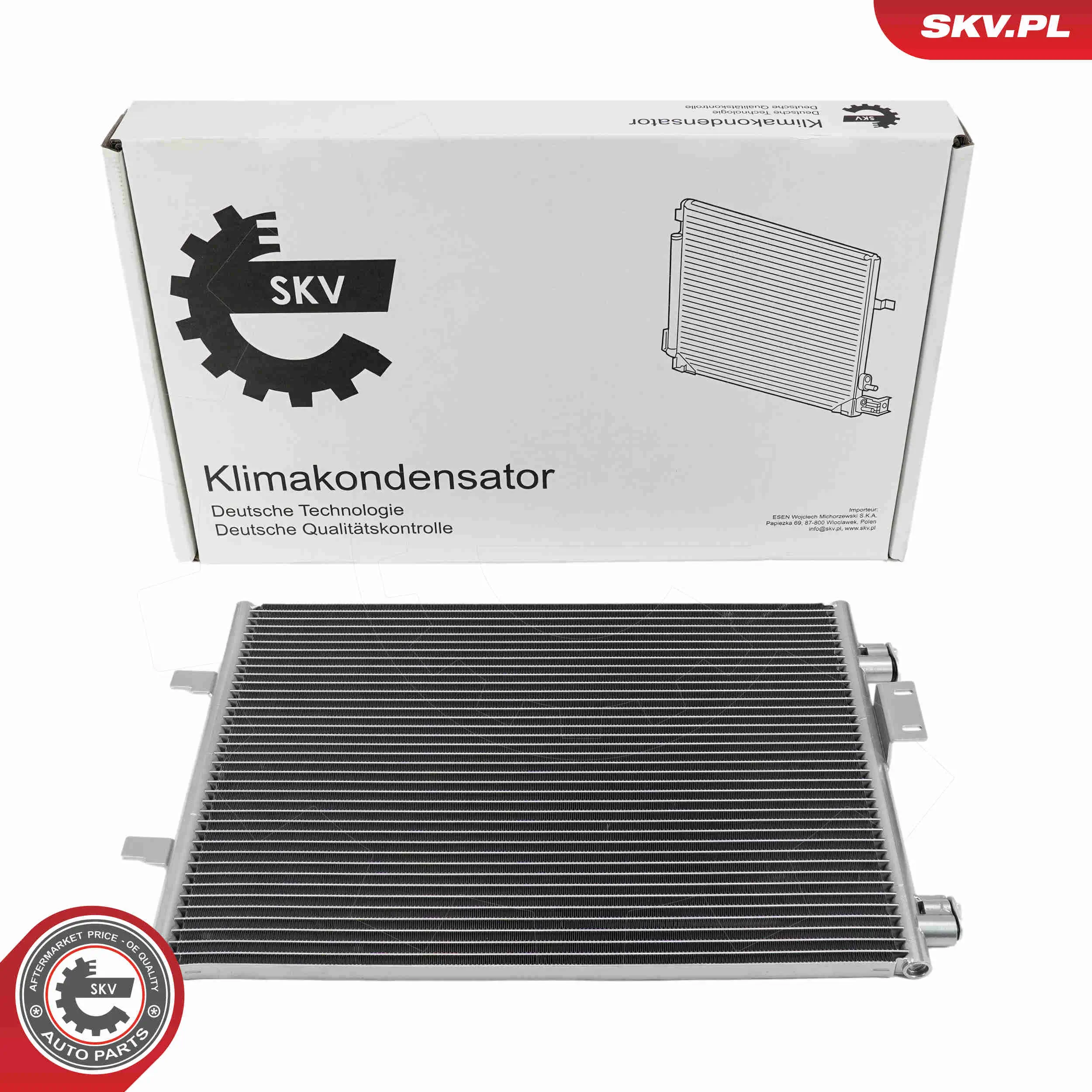 Kondensator, Klimaanlage ESEN SKV 86SKV535