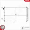 Kondensator, Klimaanlage ESEN SKV 86SKV539 Bild Kondensator, Klimaanlage ESEN SKV 86SKV539