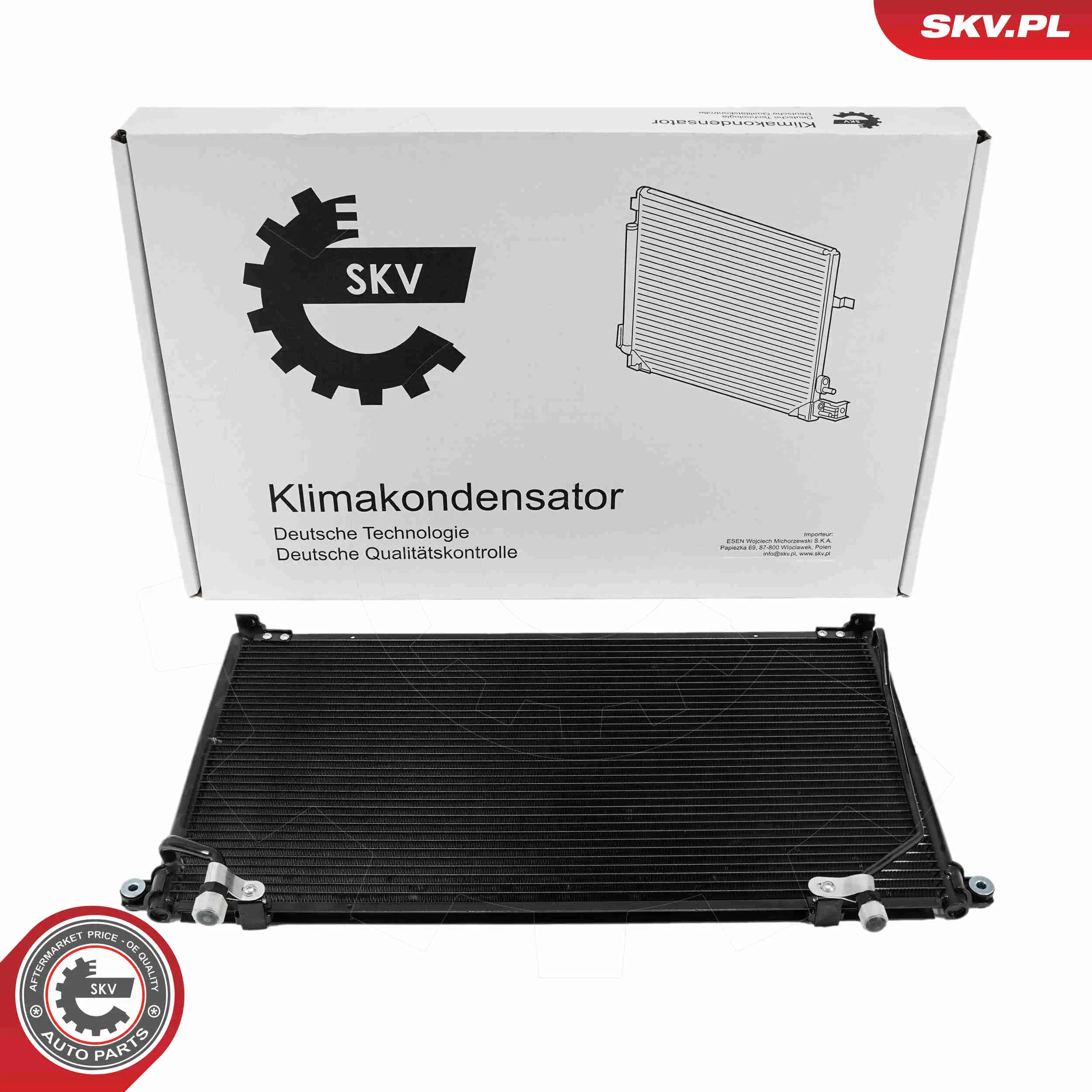 Kondensator, Klimaanlage ESEN SKV 86SKV541