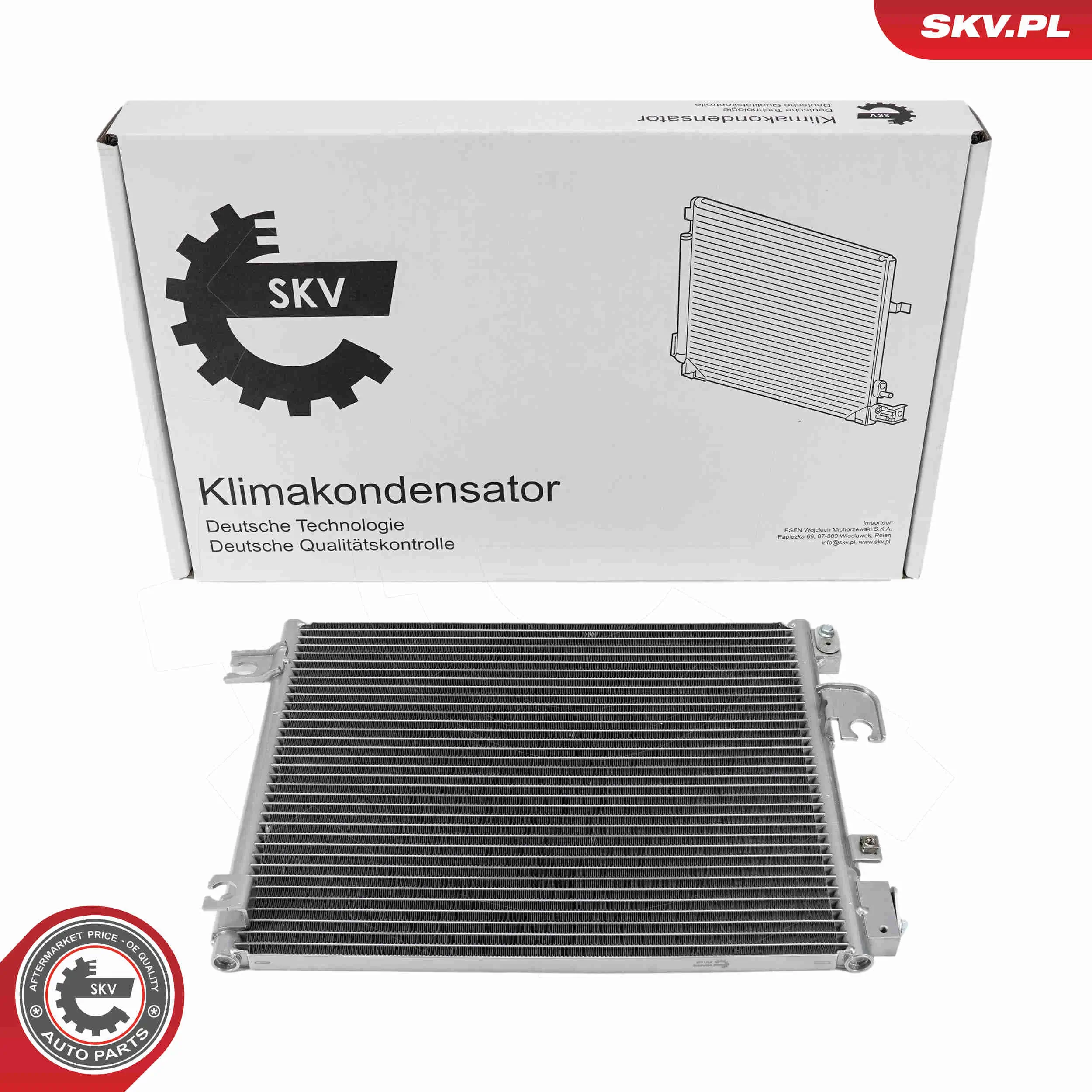 Kondensator, Klimaanlage ESEN SKV 86SKV542