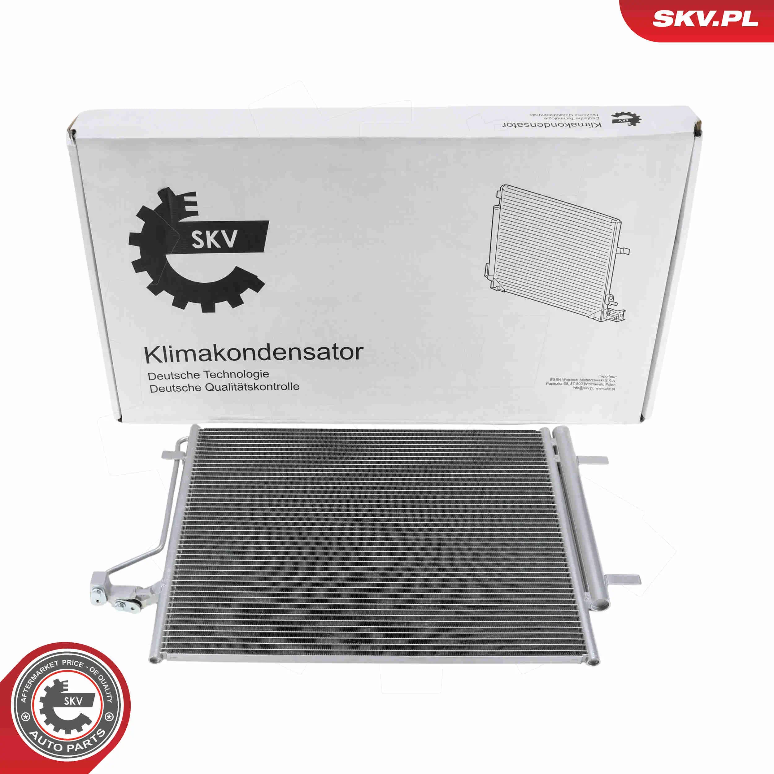 Kondensator, Klimaanlage ESEN SKV 86SKV546