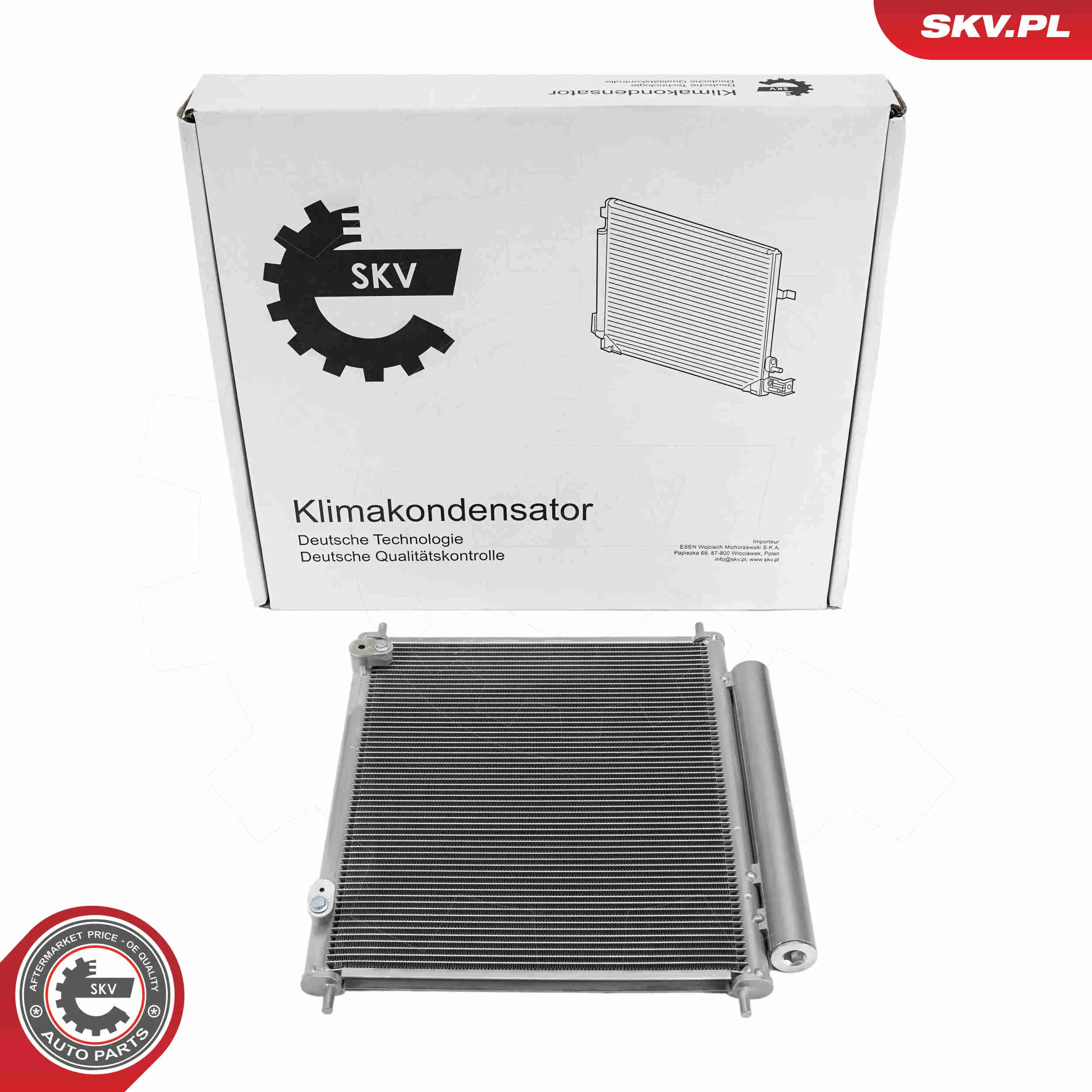 Kondensator, Klimaanlage ESEN SKV 86SKV549