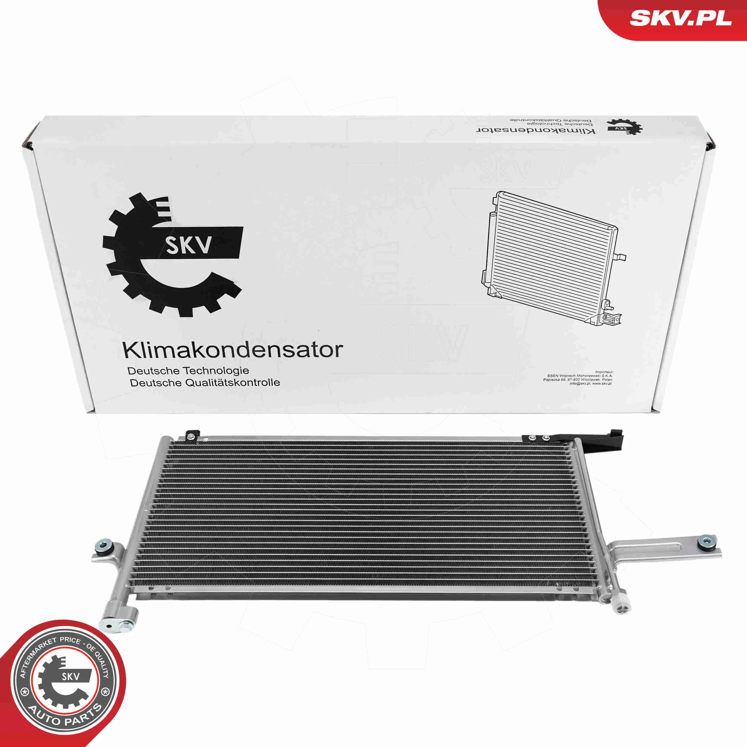 Kondensator, Klimaanlage ESEN SKV 86SKV551