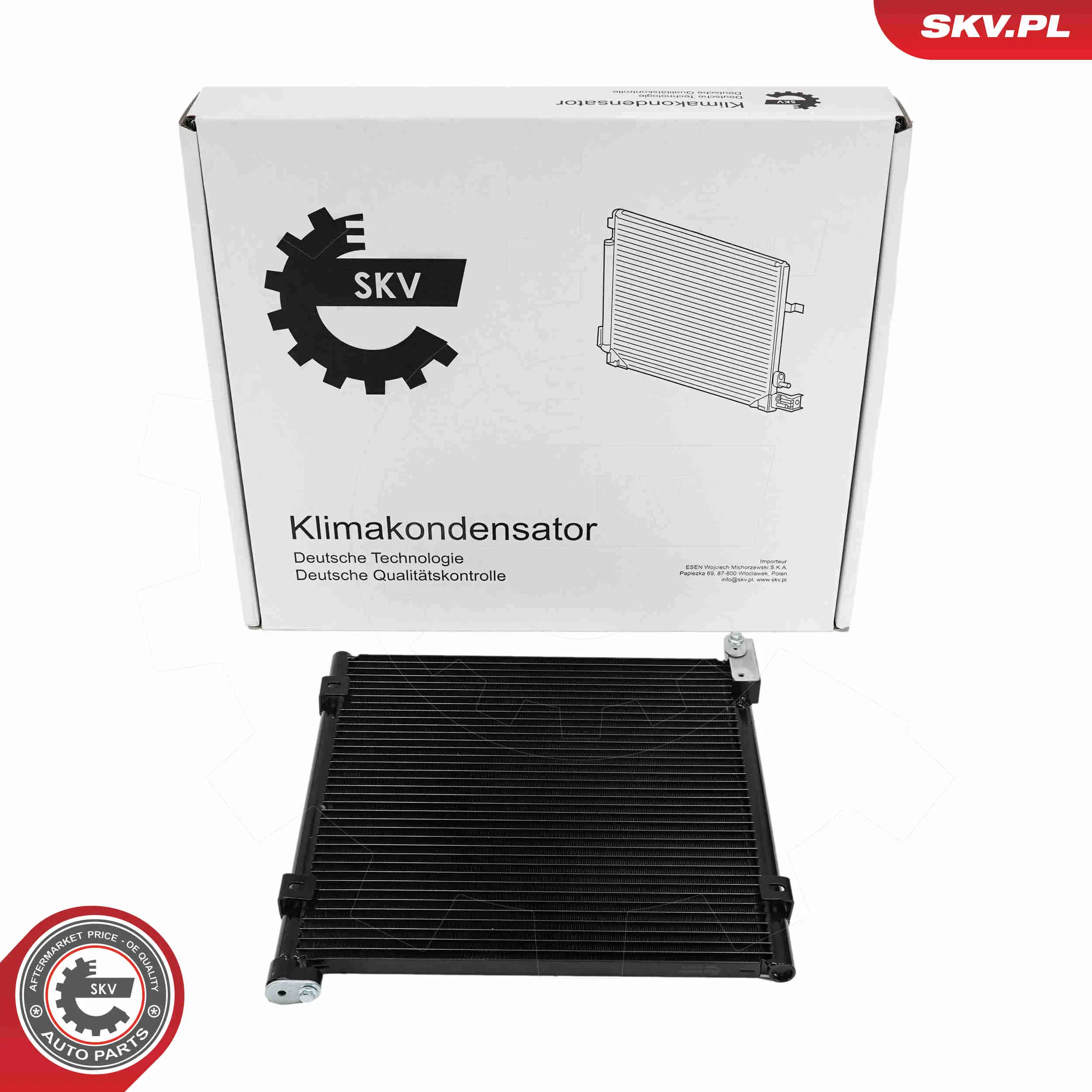 Kondensator, Klimaanlage ESEN SKV 86SKV557