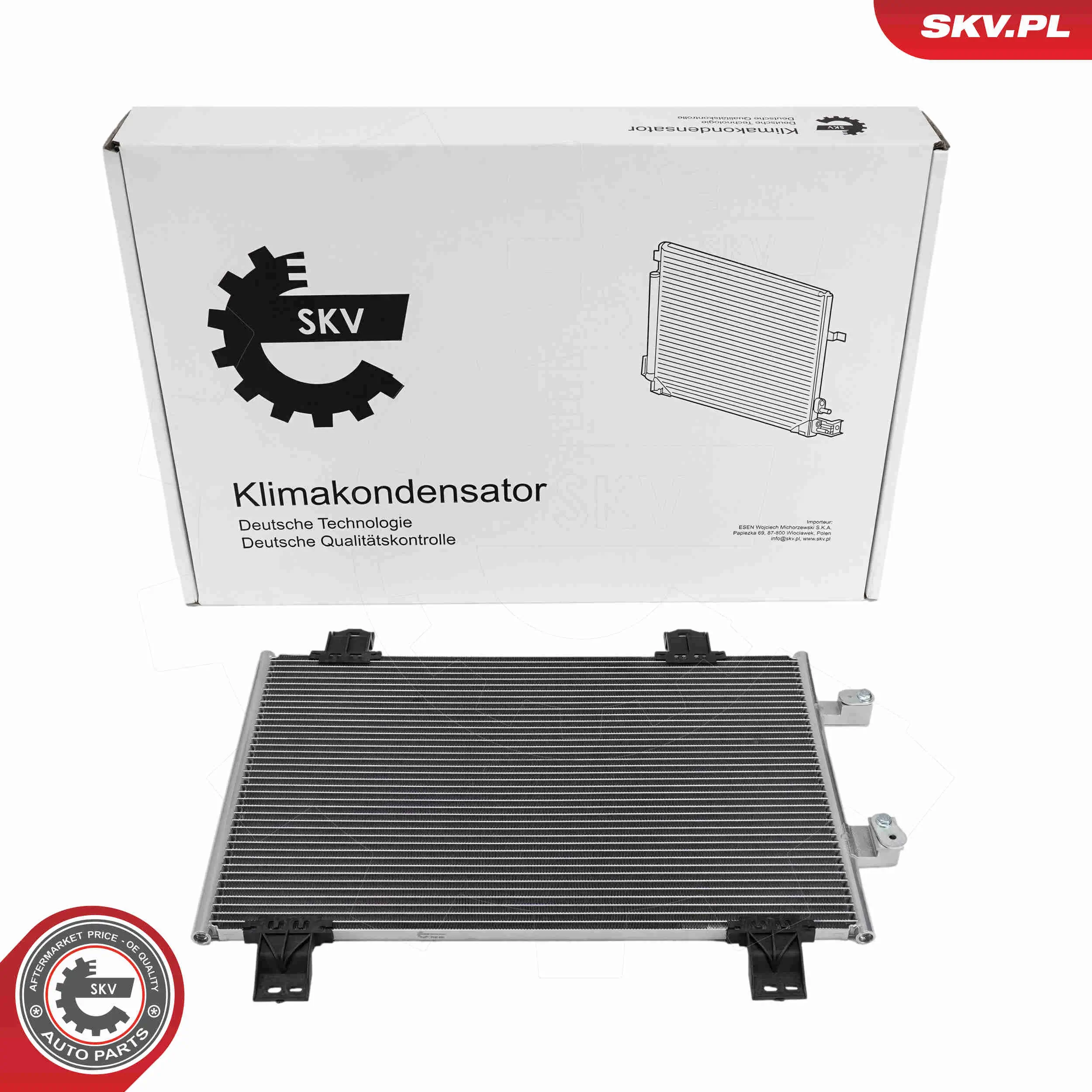 Kondensator, Klimaanlage ESEN SKV 86SKV561