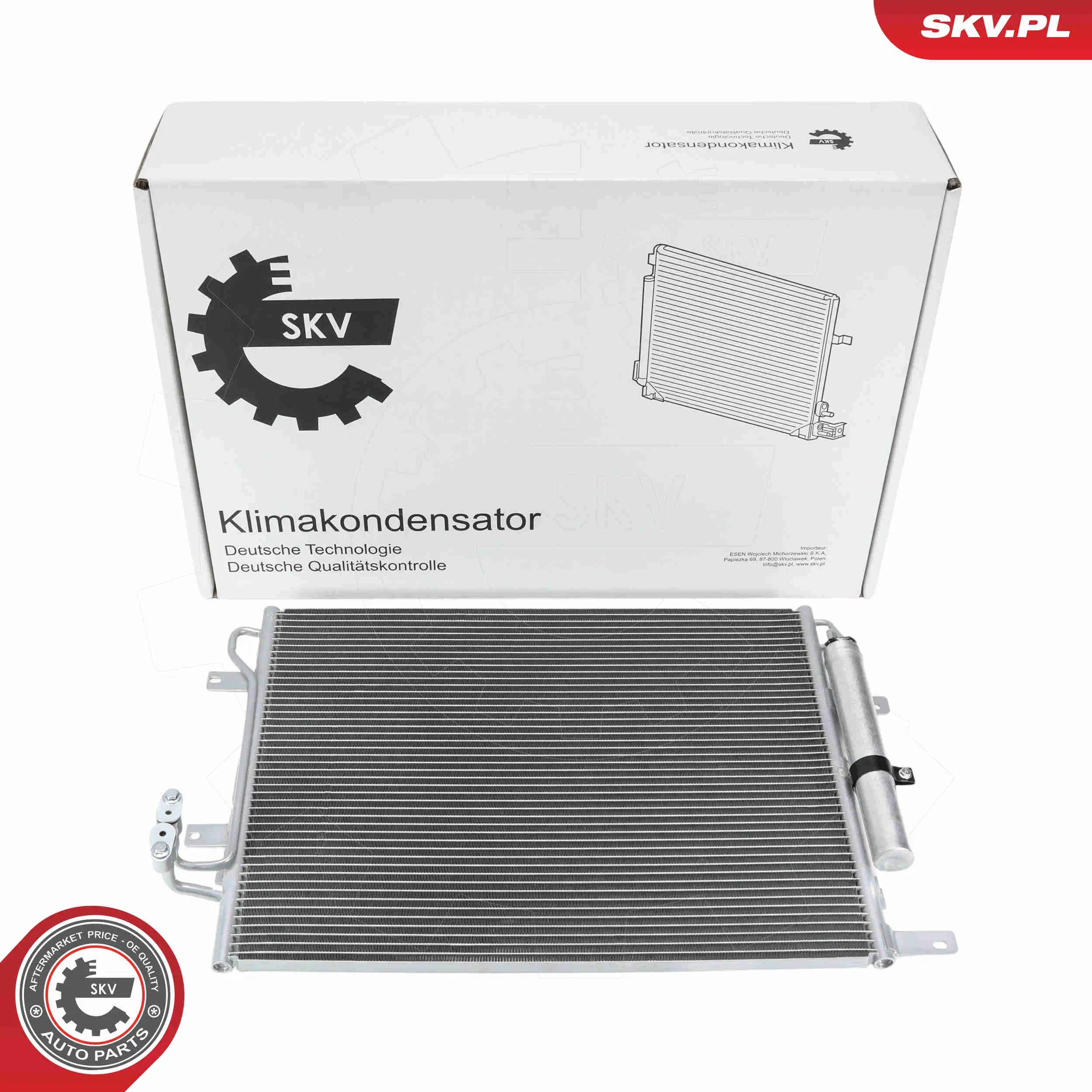 Kondensator, Klimaanlage ESEN SKV 86SKV564