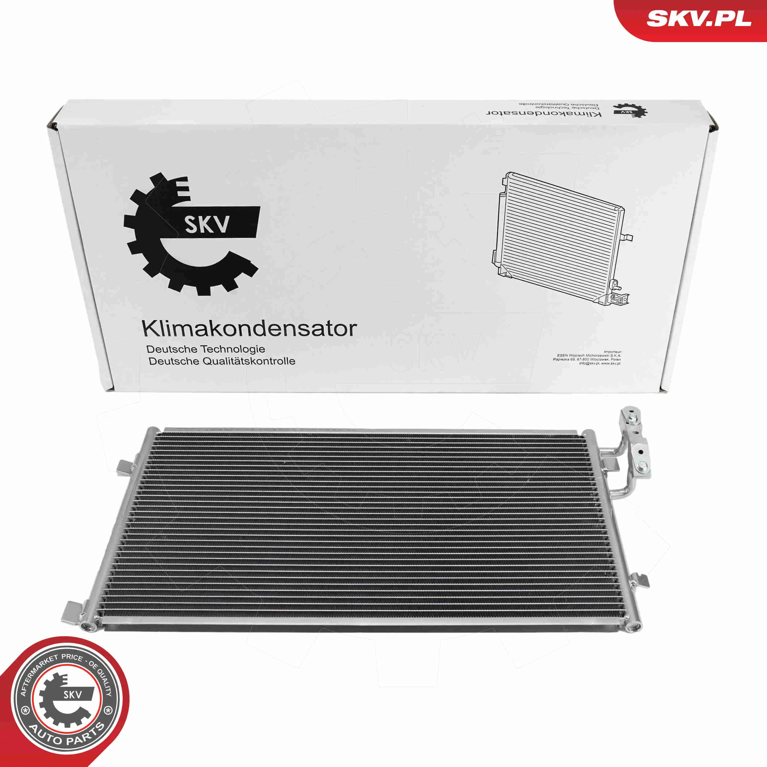 Kondensator, Klimaanlage ESEN SKV 86SKV565
