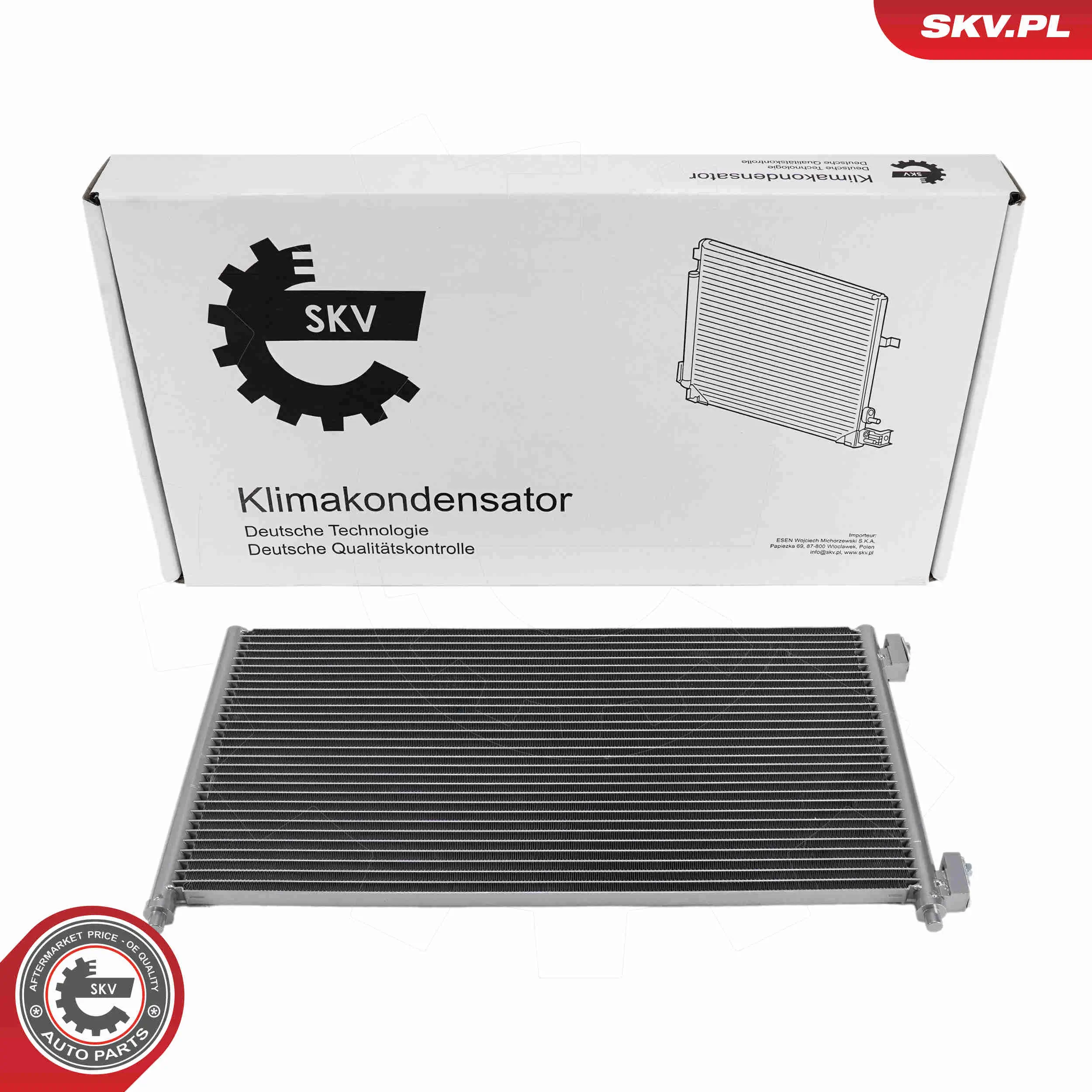 Kondensator, Klimaanlage ESEN SKV 86SKV567