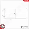 Kondensator, Klimaanlage ESEN SKV 86SKV572 Bild Kondensator, Klimaanlage ESEN SKV 86SKV572