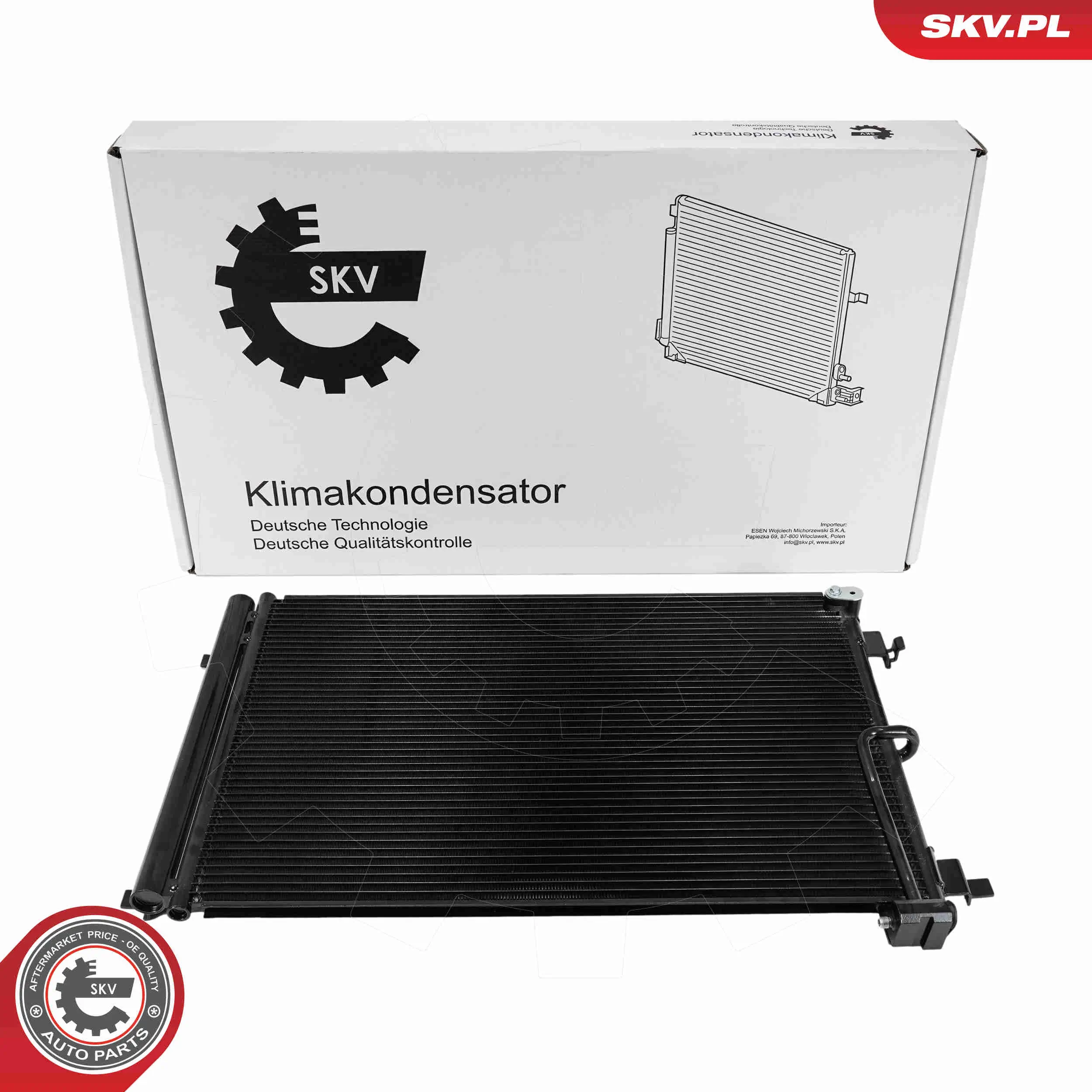Kondensator, Klimaanlage ESEN SKV 86SKV575