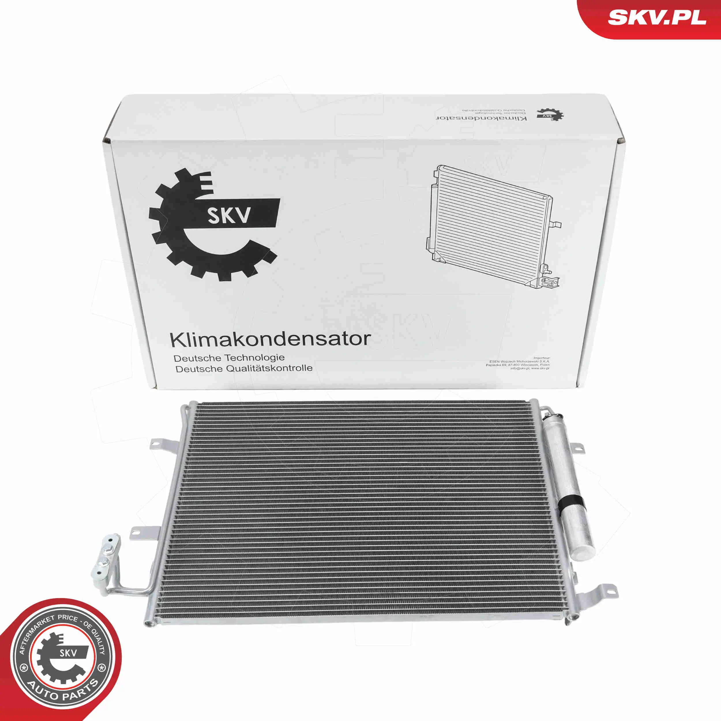 Kondensator, Klimaanlage ESEN SKV 86SKV579